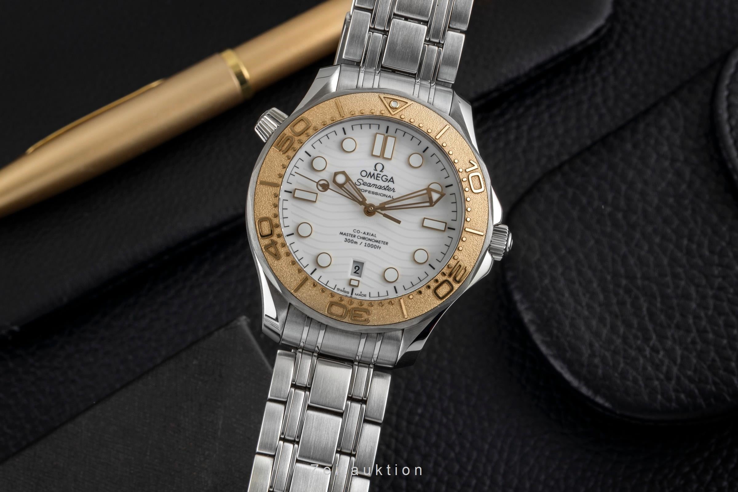 Omega Seamster 300 Stahl/Gold "Paris 2024"Ref 522.21.42.20.04.001 B&P NP: 10000€ [2605258]