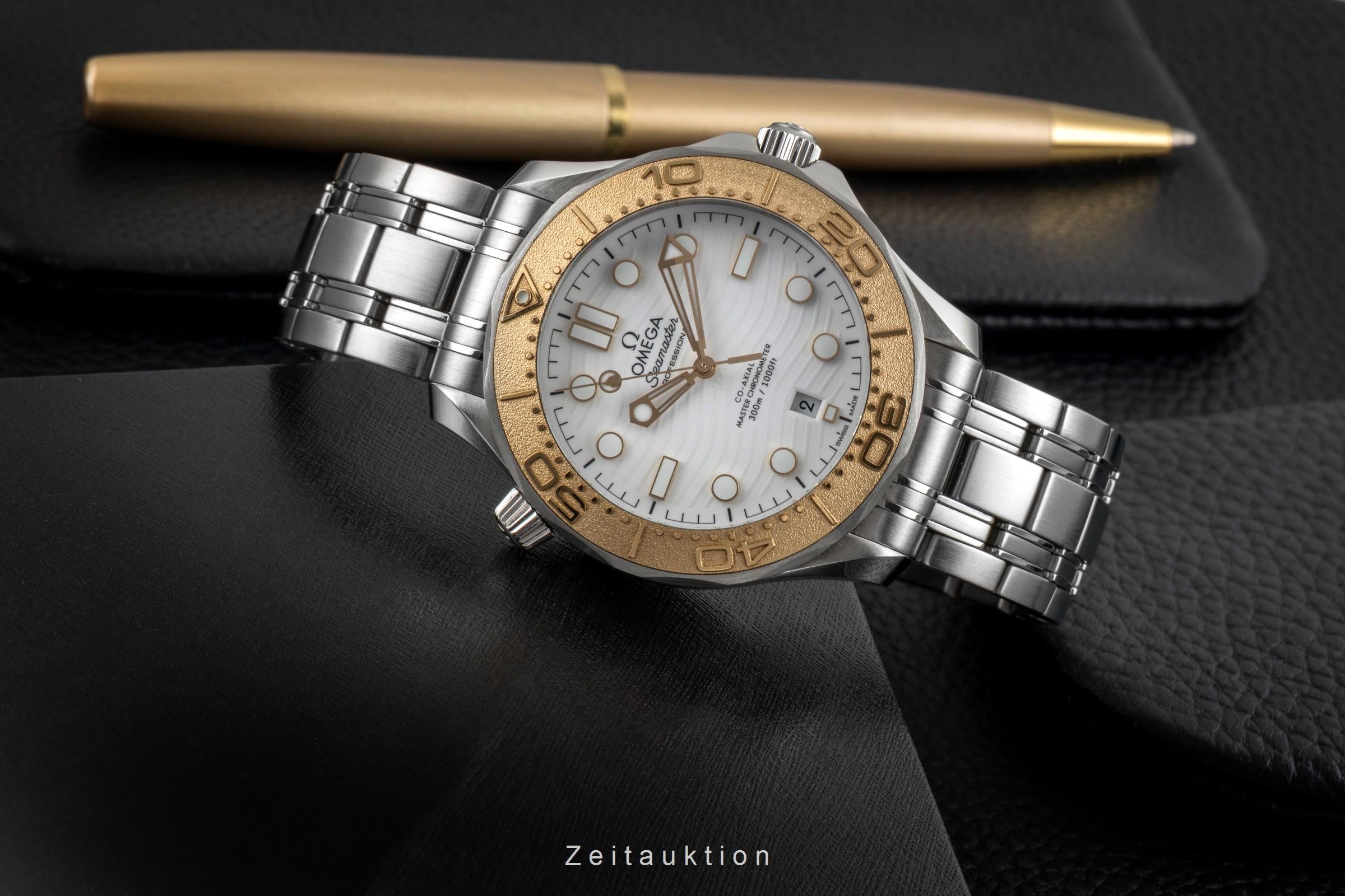 Omega Seamster 300 Stahl/Gold "Paris 2024"Ref 522.21.42.20.04.001 B&P NP: 10000€ [2605258]