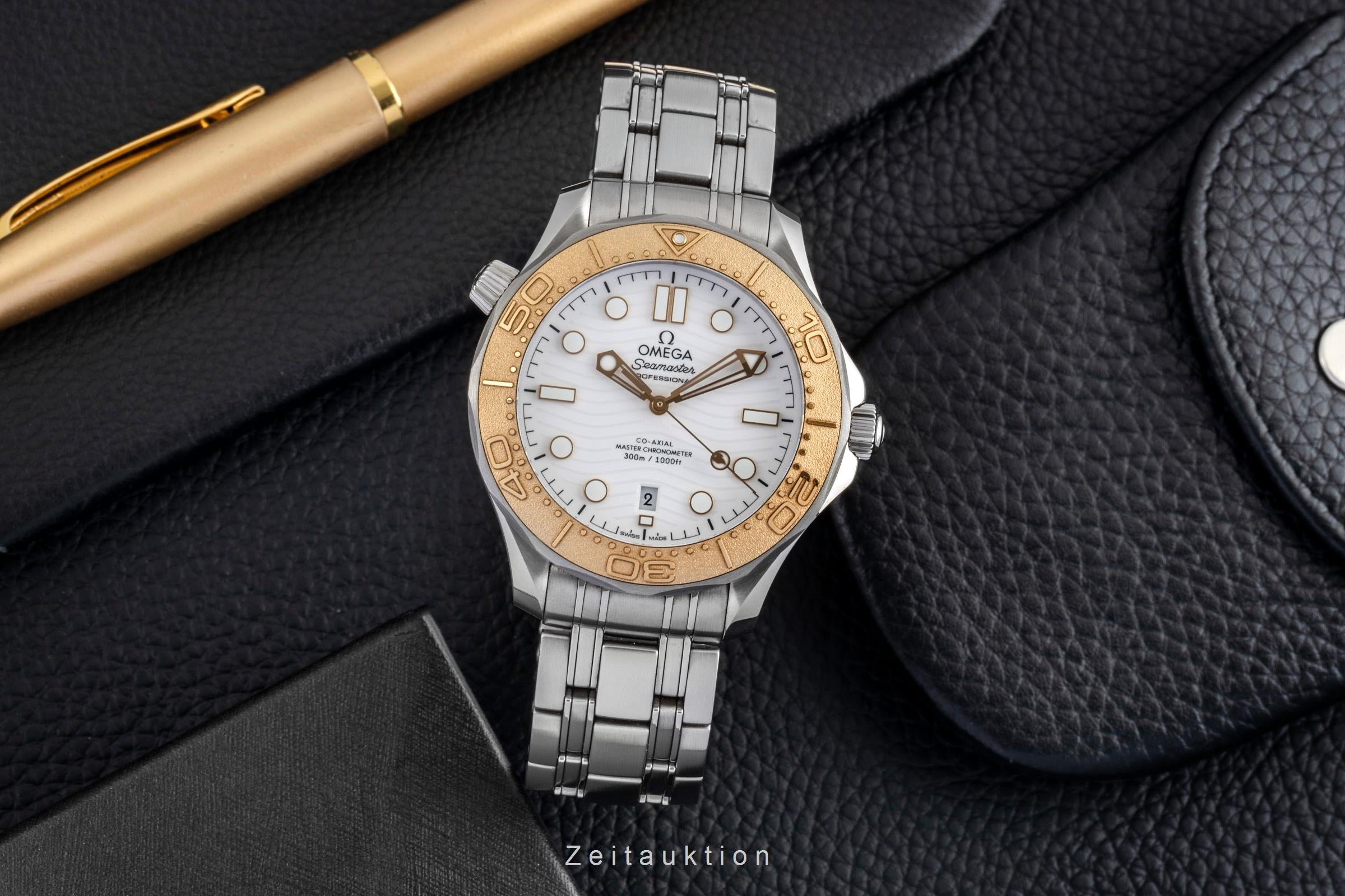 Omega Seamster 300 Stahl/Gold "Paris 2024"Ref 522.21.42.20.04.001 B&P NP: 10000€ [2605258]