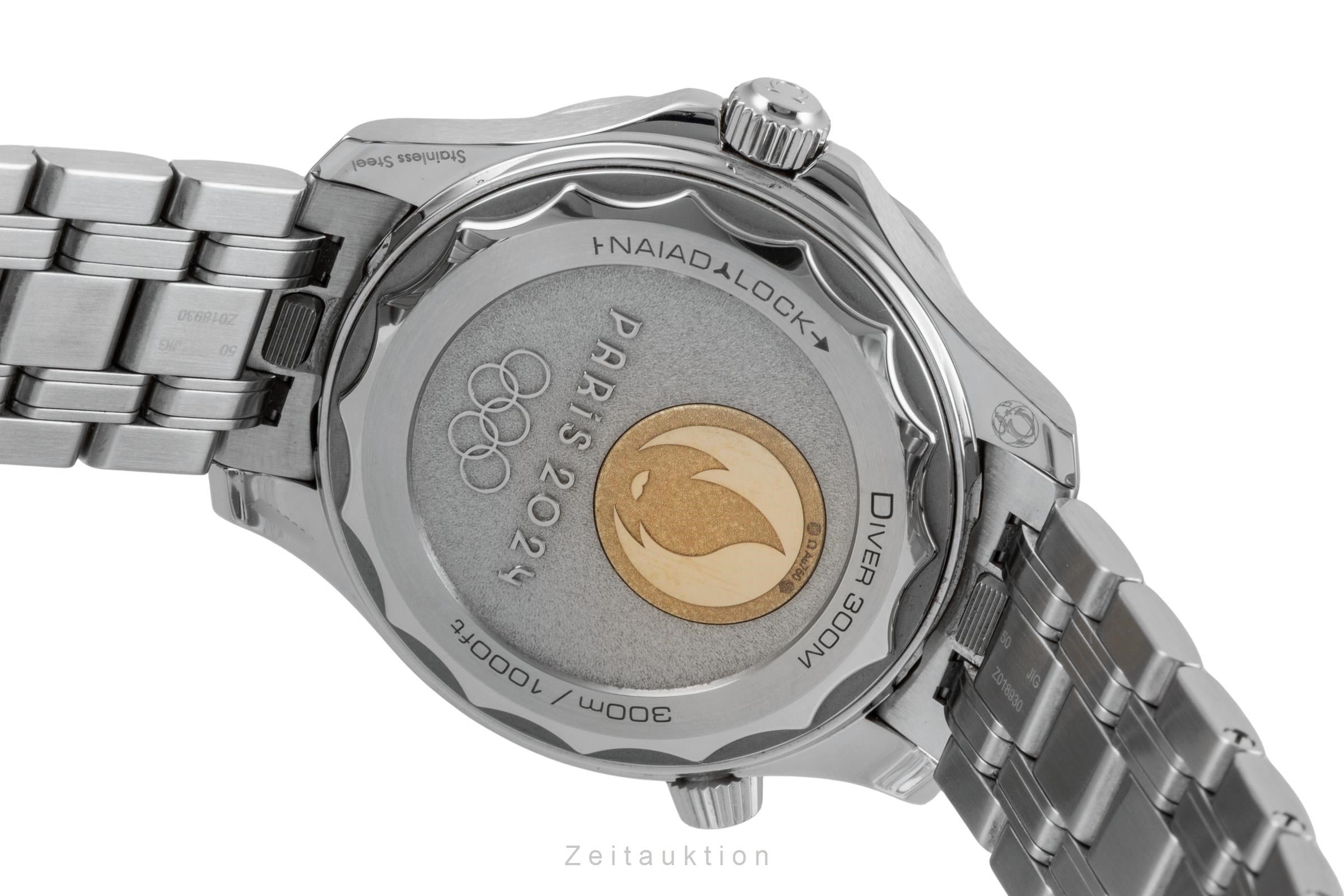 Omega Seamster 300 Stahl/Gold "Paris 2024"Ref 522.21.42.20.04.001 B&P NP: 10000€ [2605258]