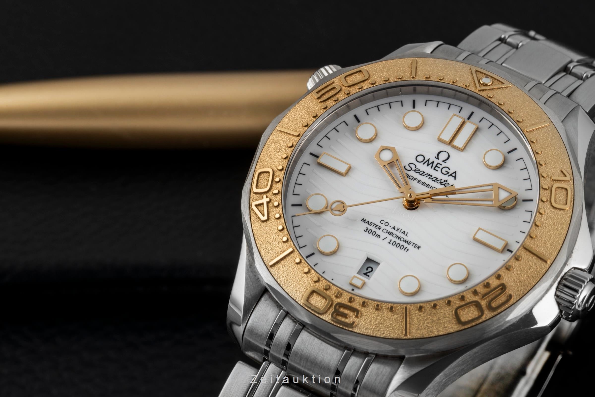 Omega Seamster 300 Stahl/Gold "Paris 2024"Ref 522.21.42.20.04.001 B&P NP: 10000€ [2605258]