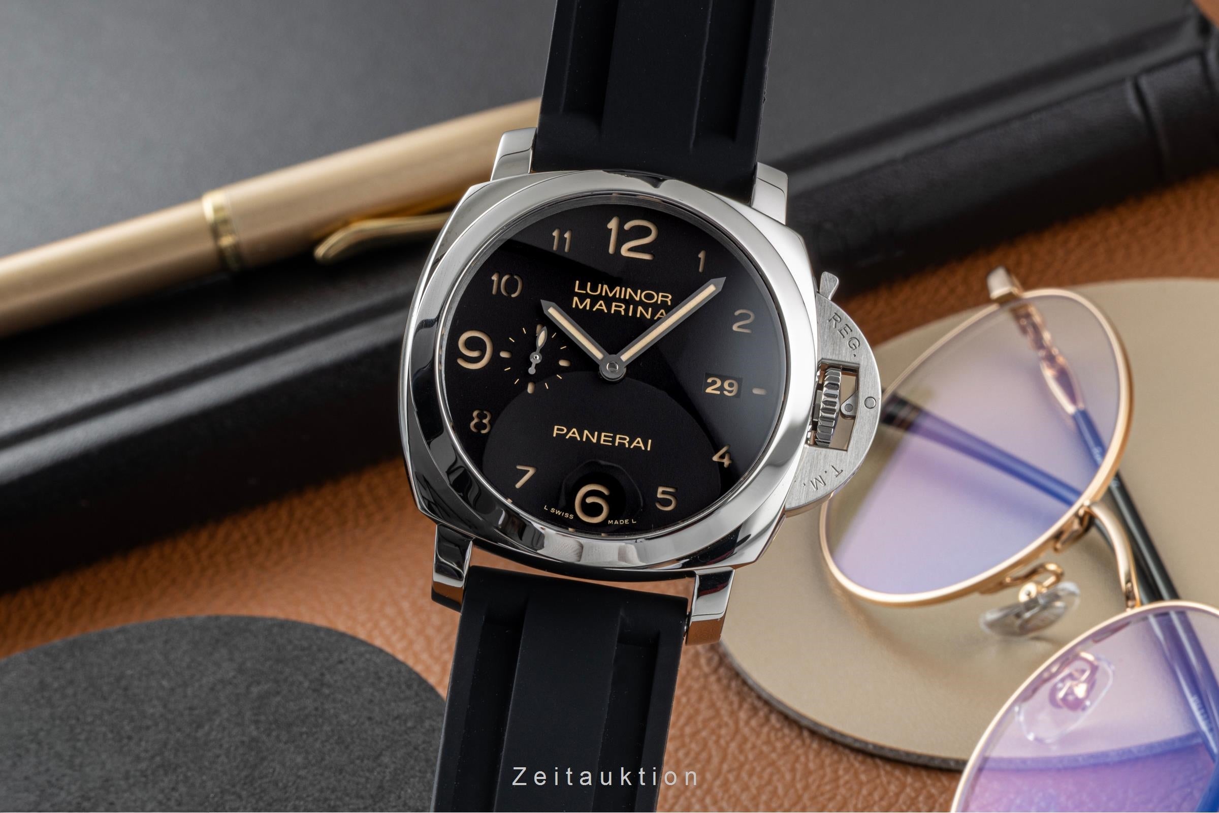 Panerai Luminor Marina steel automatic men's watch PAM00359 LP: 9900EUR  [2605262]