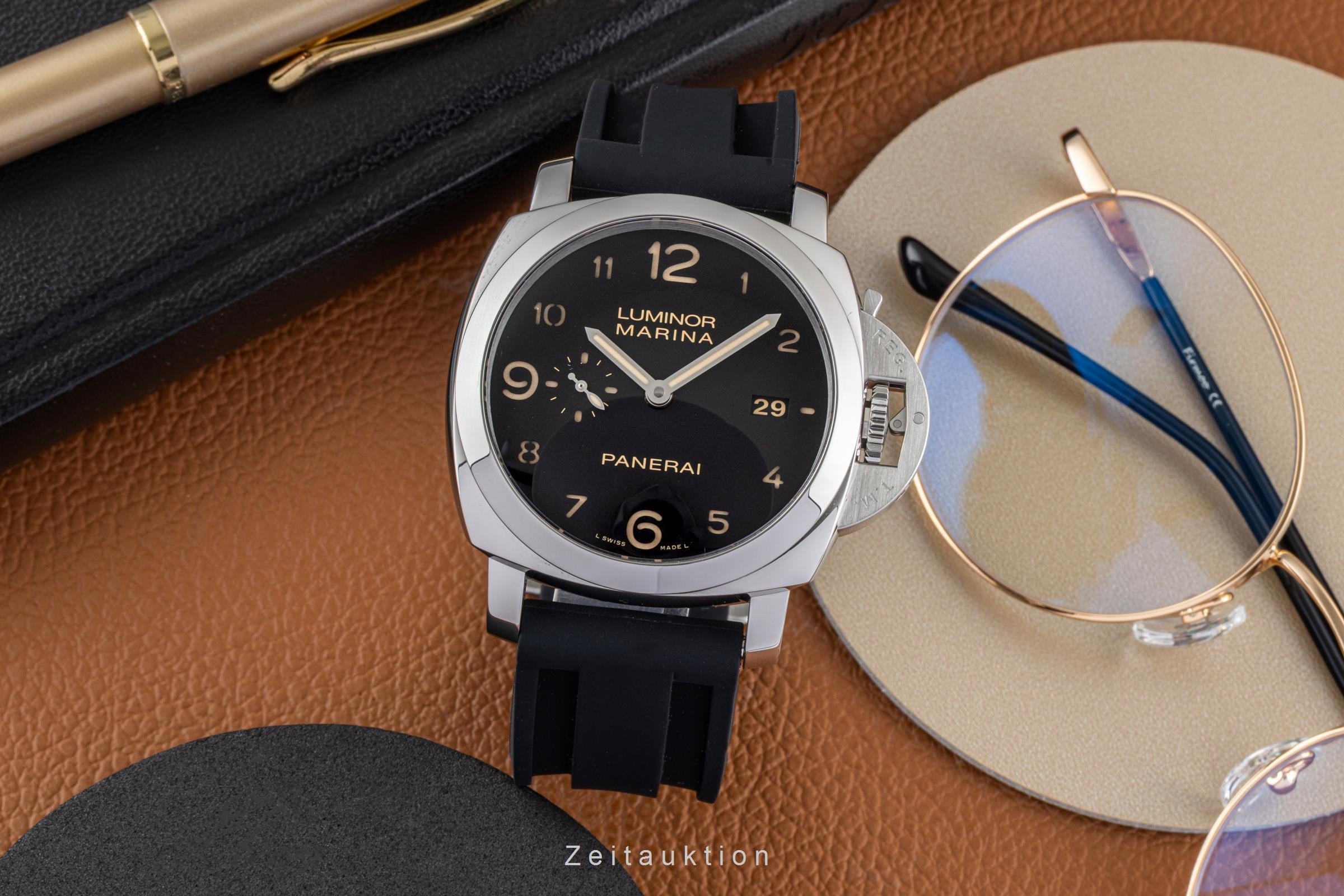 Panerai Luminor Marina steel automatic men's watch PAM00359 LP: 9900EUR  [2605262]
