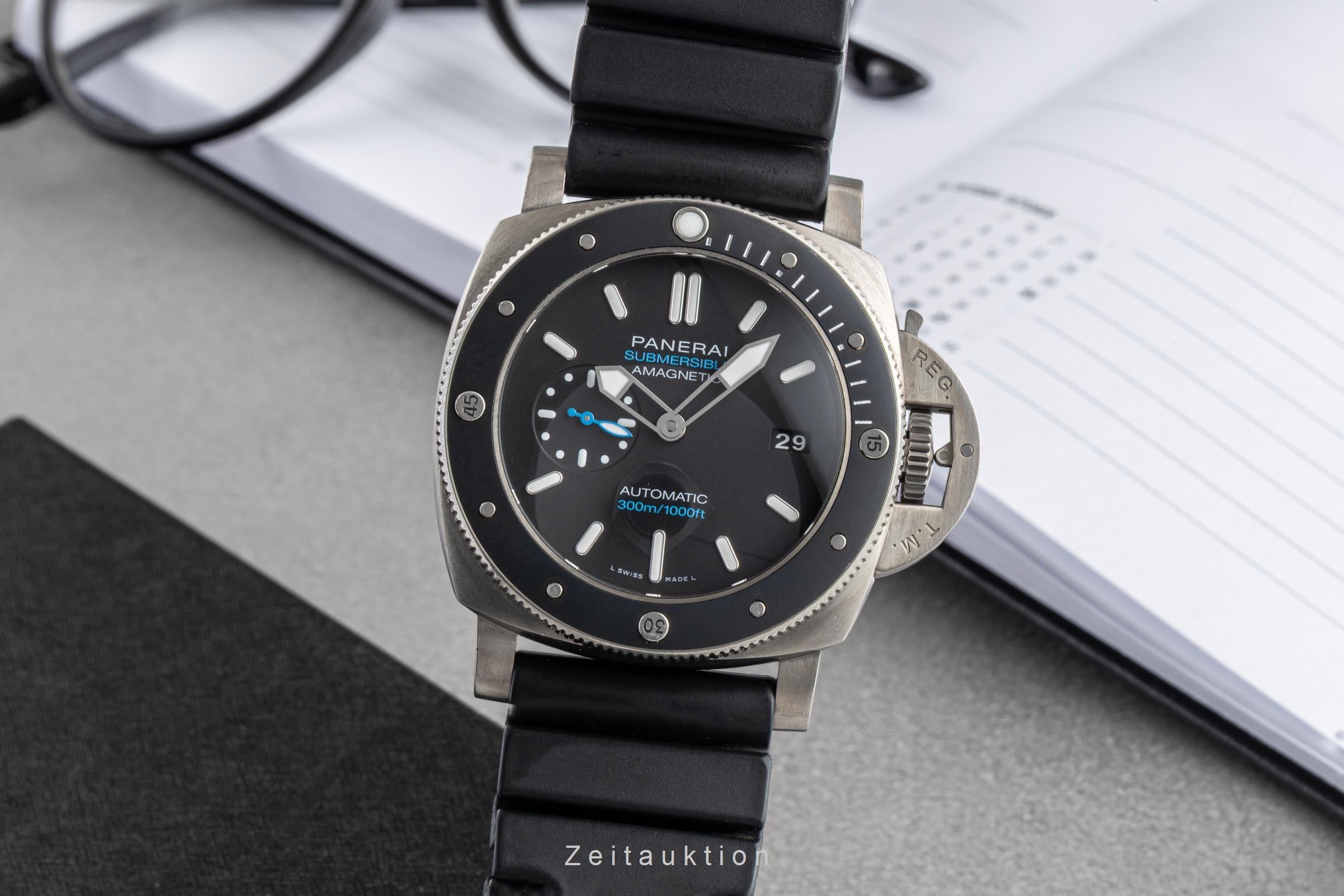 Panerai Submersible titanium automatic men's watch PAM01389 VP: 11300EUR  [2605263]