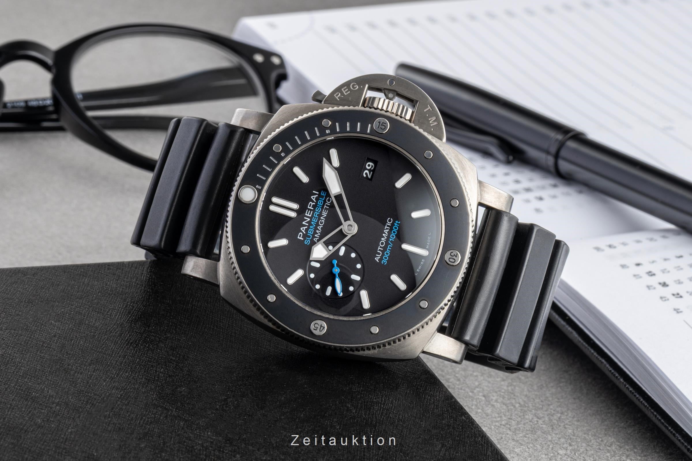 Panerai Submersible titanium automatic men's watch PAM01389 VP: 11300EUR  [2605263]
