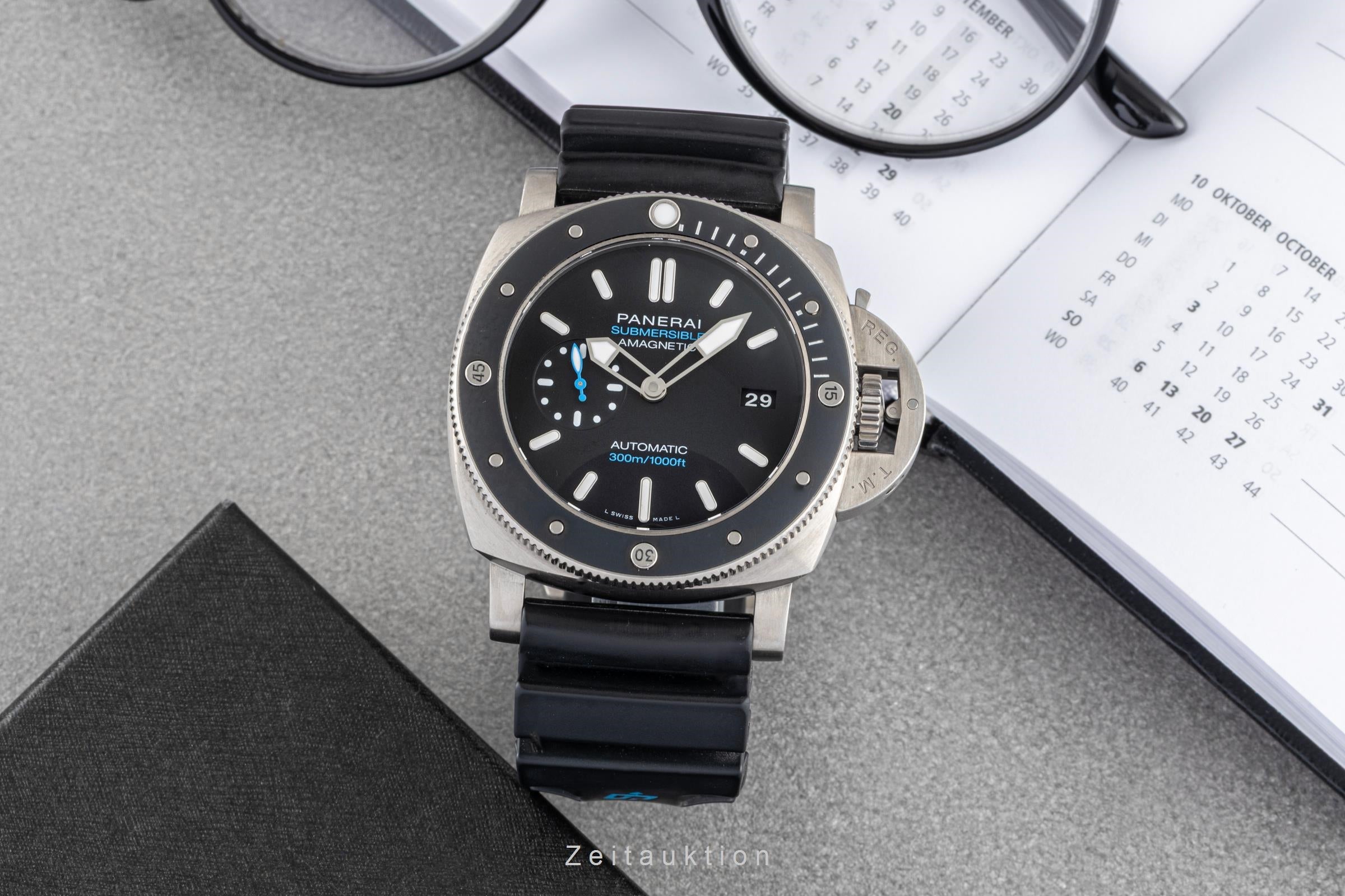 Panerai Submersible titanium automatic men's watch PAM01389 VP: 11300EUR  [2605263]