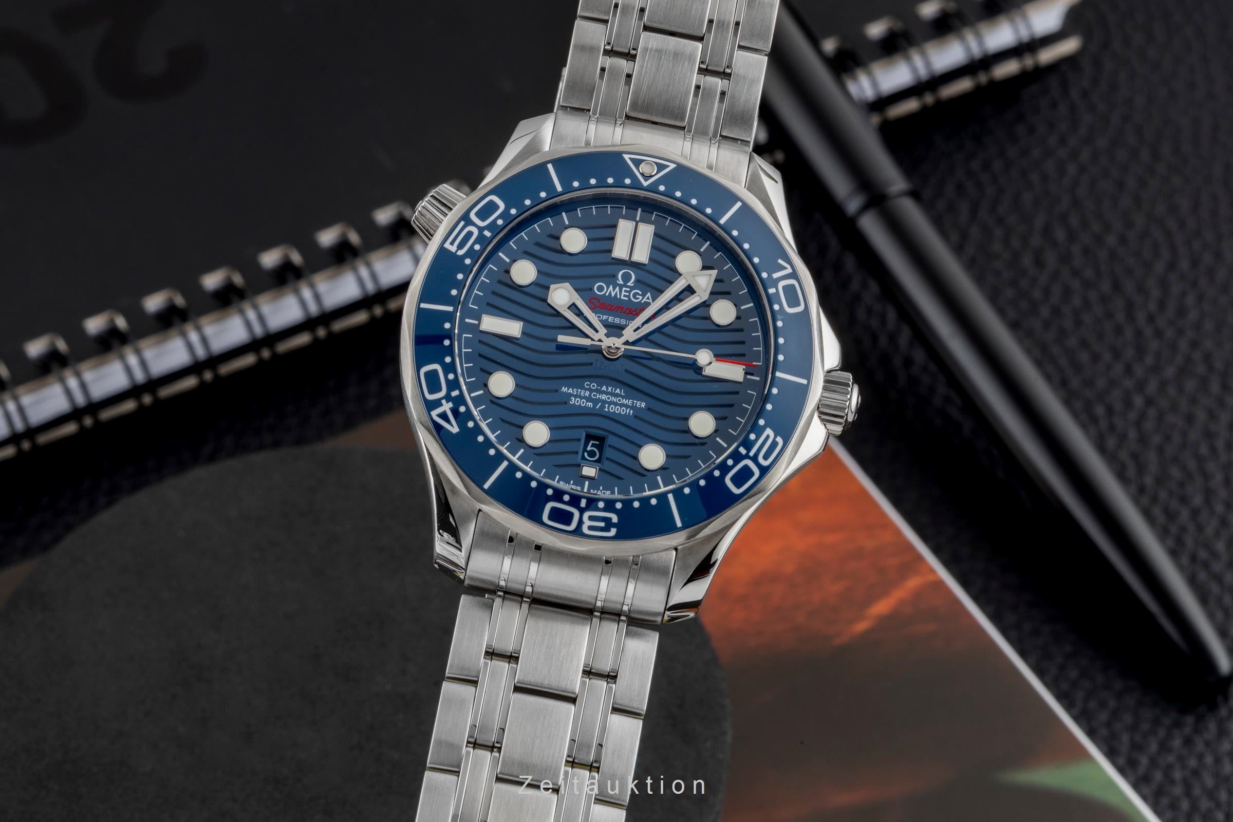 Omega Seamaster steel automatic men's watch 210.30.42.20.03.001  [2605265]