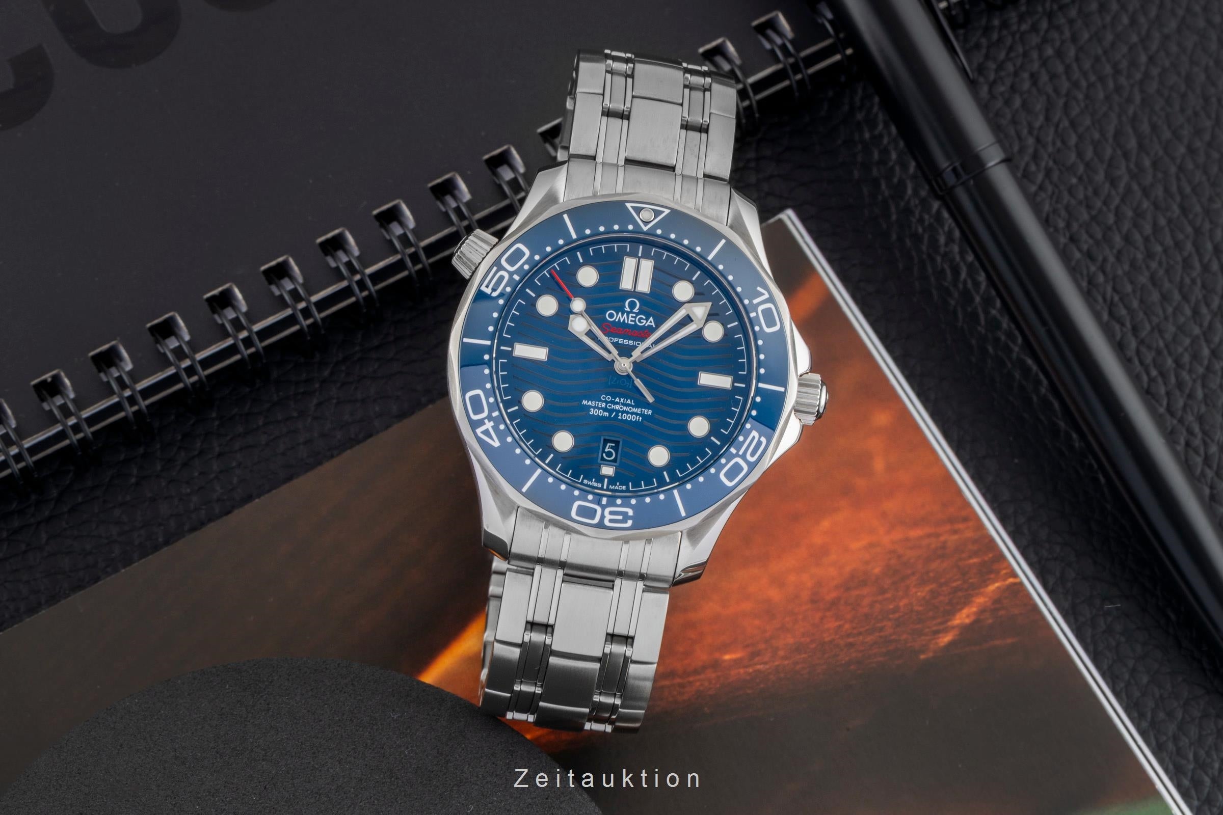 Omega Seamaster steel automatic men's watch 210.30.42.20.03.001  [2605265]