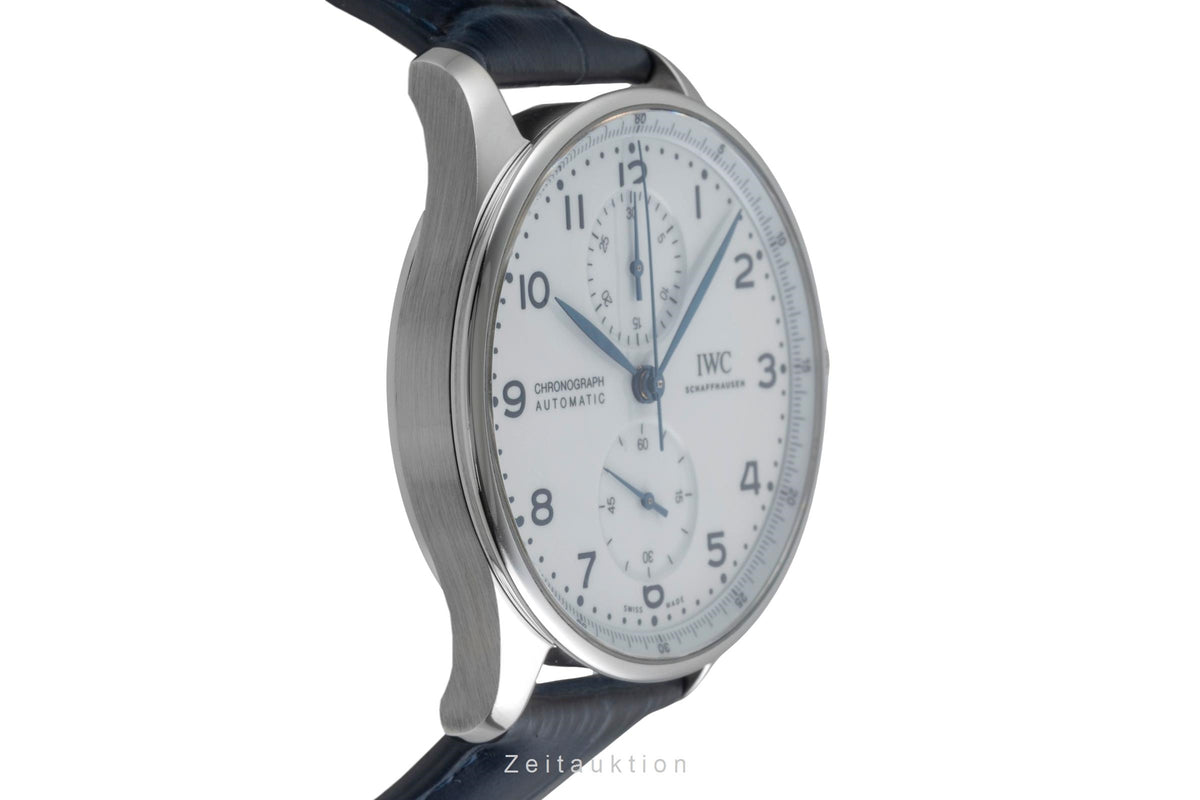 IWC Portugieser chronograph steel automatic men's watch IW371602 Limited  [2605266]