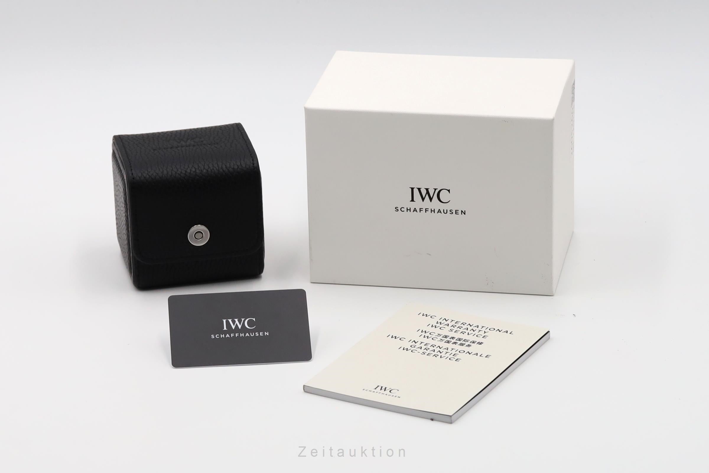 IWC Portugieser chronograph steel automatic men's watch IW371602 Limited  [2605266]