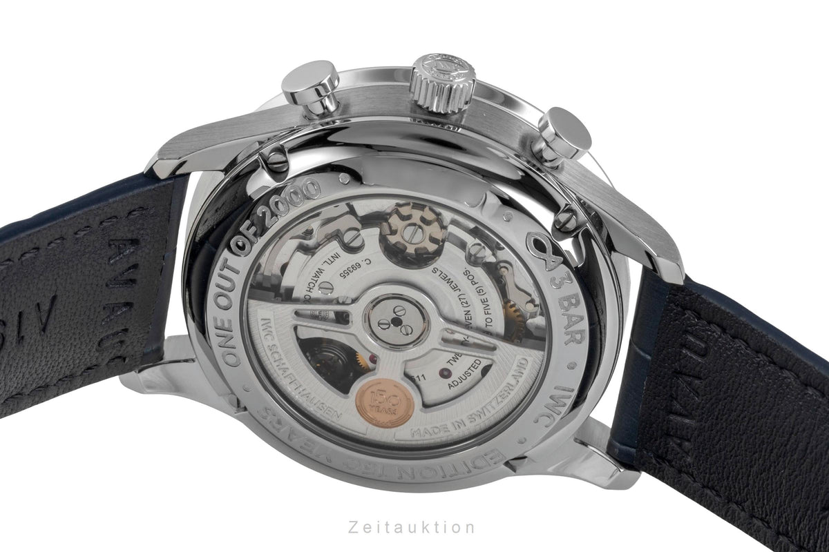 IWC Portugieser chronograph steel automatic men's watch IW371602 Limited  [2605266]