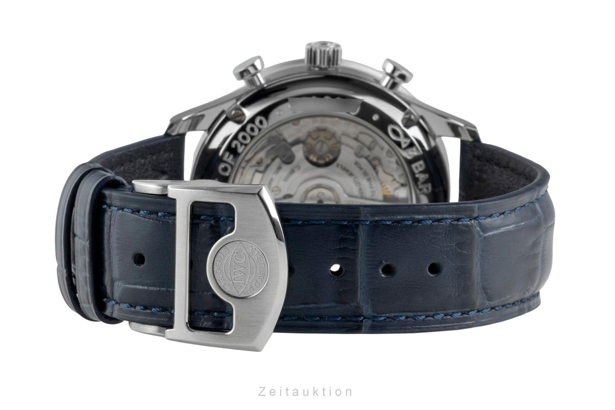 IWC Portugieser chronograph steel automatic men's watch IW371602 Limited  [2605266]
