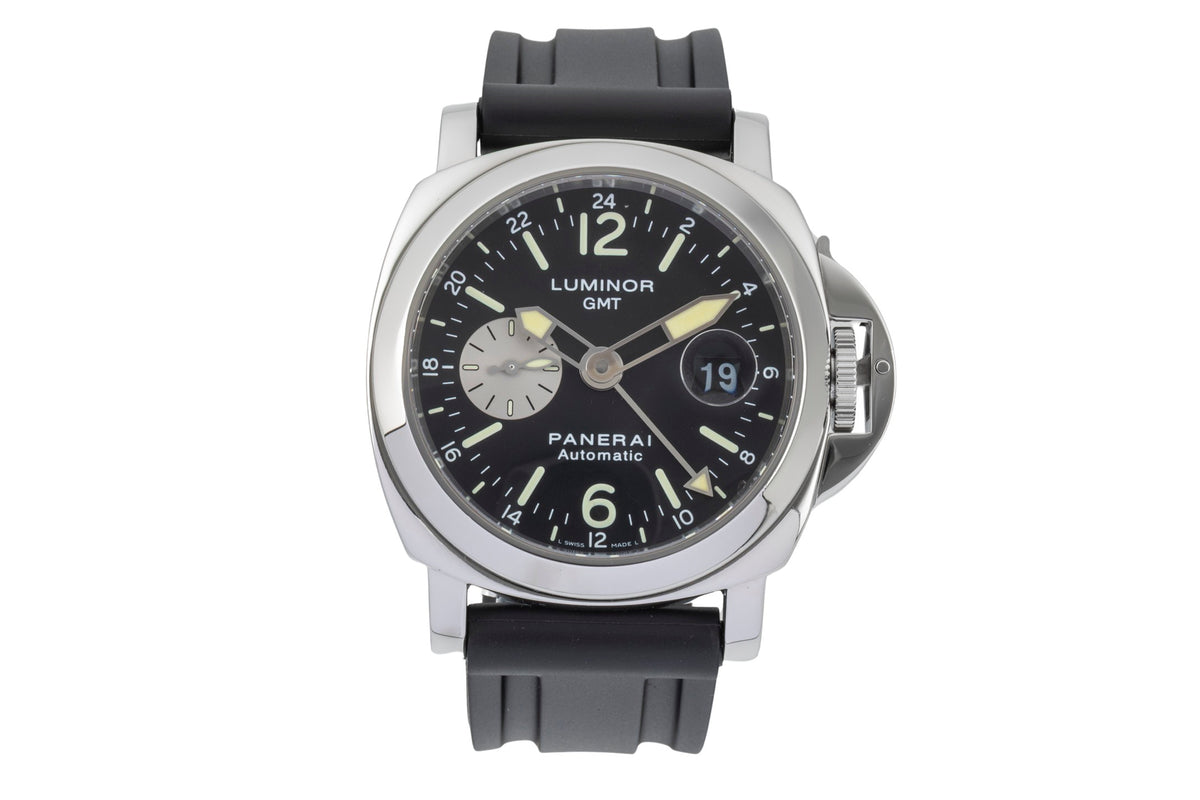 Panerai Luminor GMT steel automatic men's watch PAM00088  [2605267]