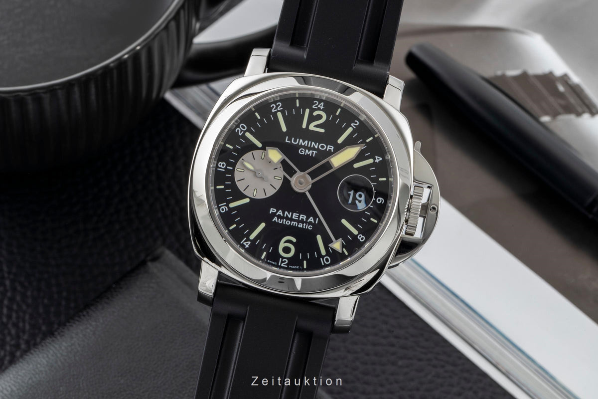 Panerai Luminor GMT steel automatic men's watch PAM00088  [2605267]