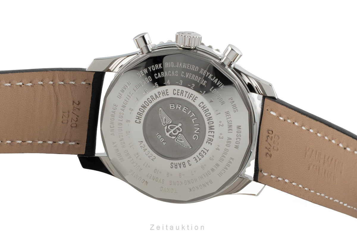Breitling Navitimer World chronograph steel automatic men's watch A2432212/B726  [2605269]