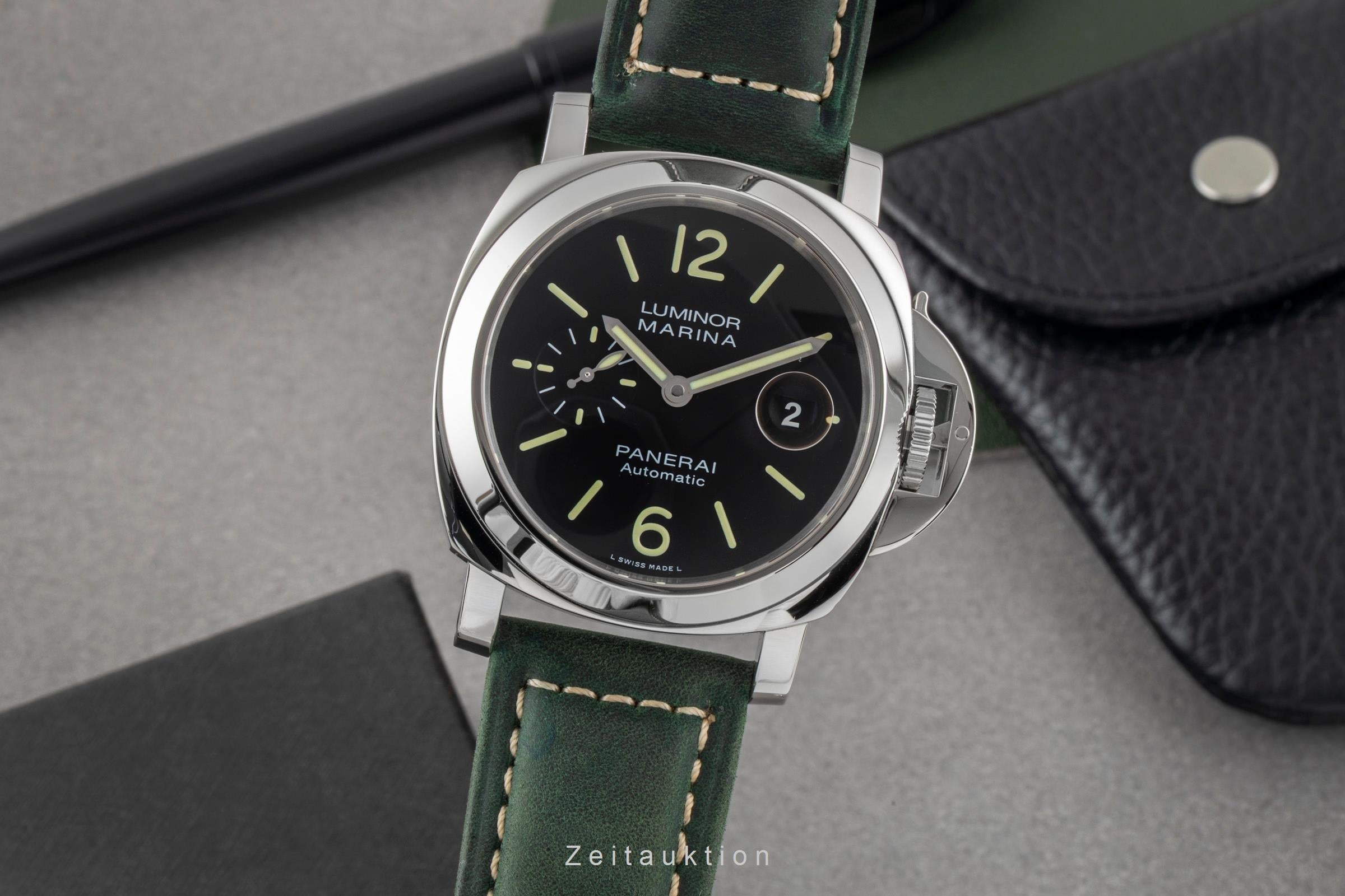 Panerai Luminor Marina steel automatic men's watch PAM01104 LP: 9200EUR  [2605271]