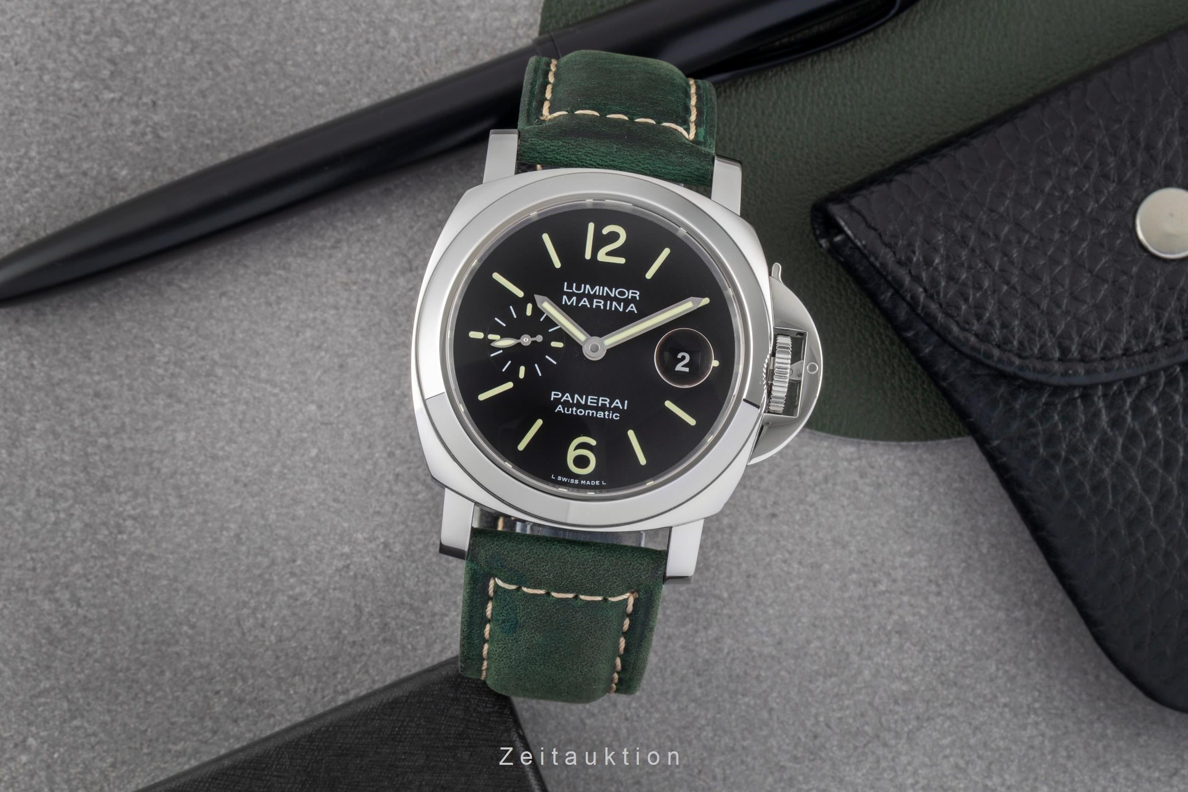 Panerai Luminor Marina steel automatic men's watch PAM01104 LP: 9200EUR  [2605271]