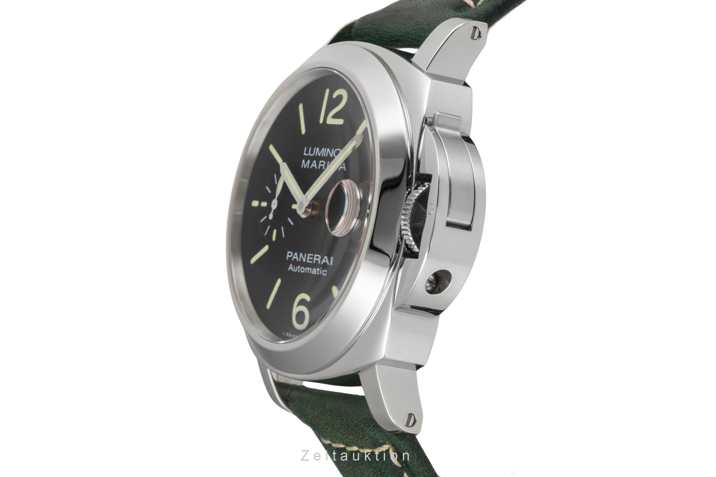 Panerai Luminor Marina steel automatic men's watch PAM01104 LP: 9200EUR  [2605271]