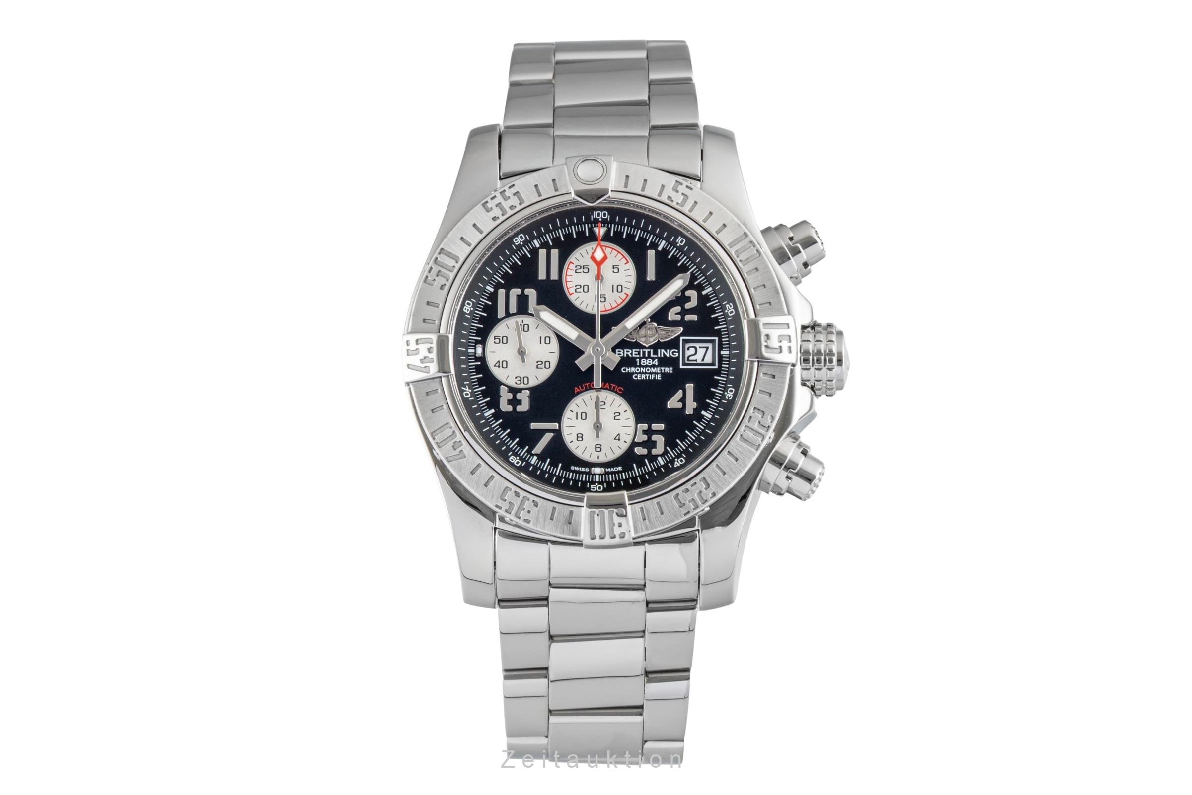 Breitling Avenger II cronógrafo acero automático reloj para caballeros A13381  [2605273]