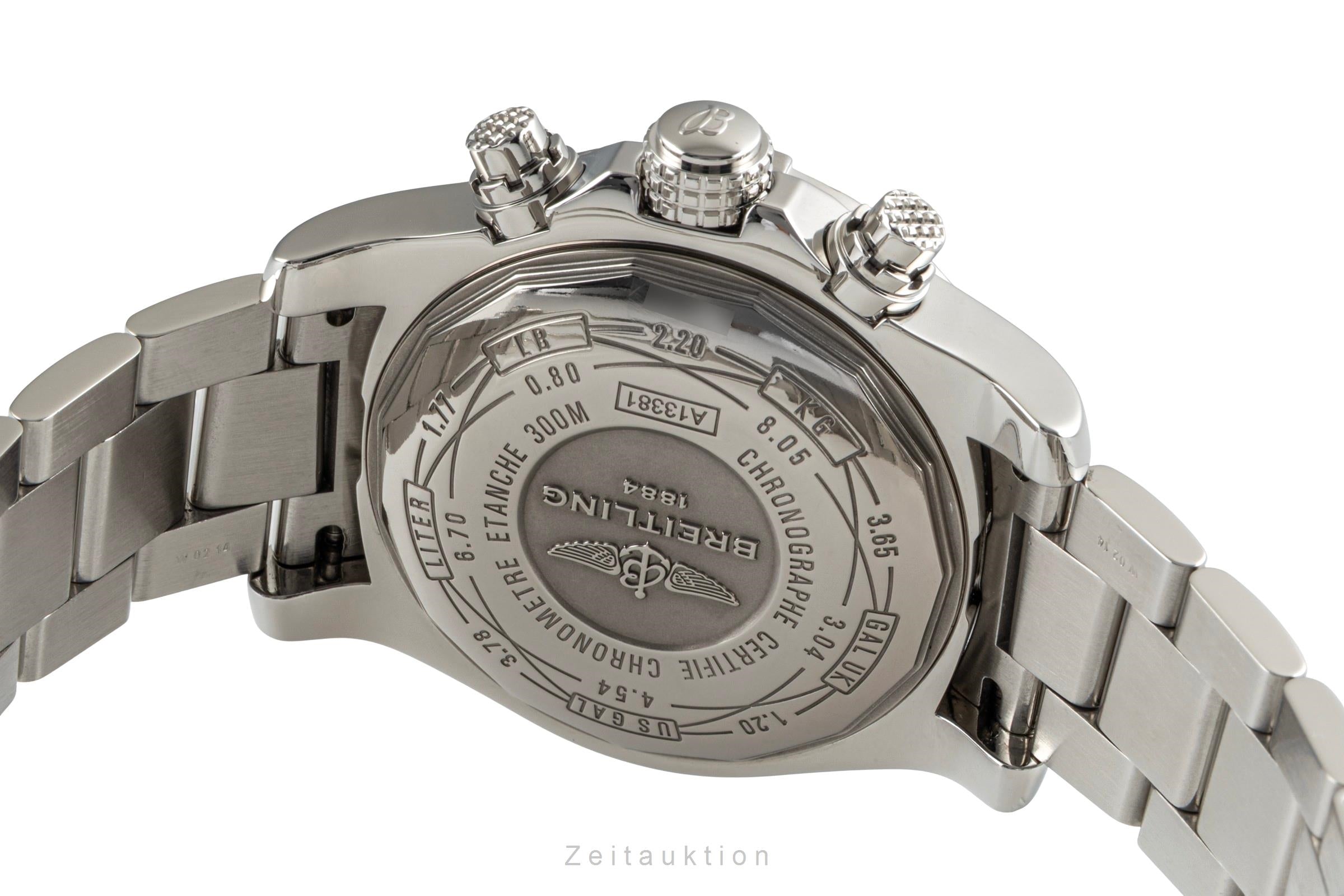 Breitling Avenger II cronógrafo acero automático reloj para caballeros A13381  [2605273]