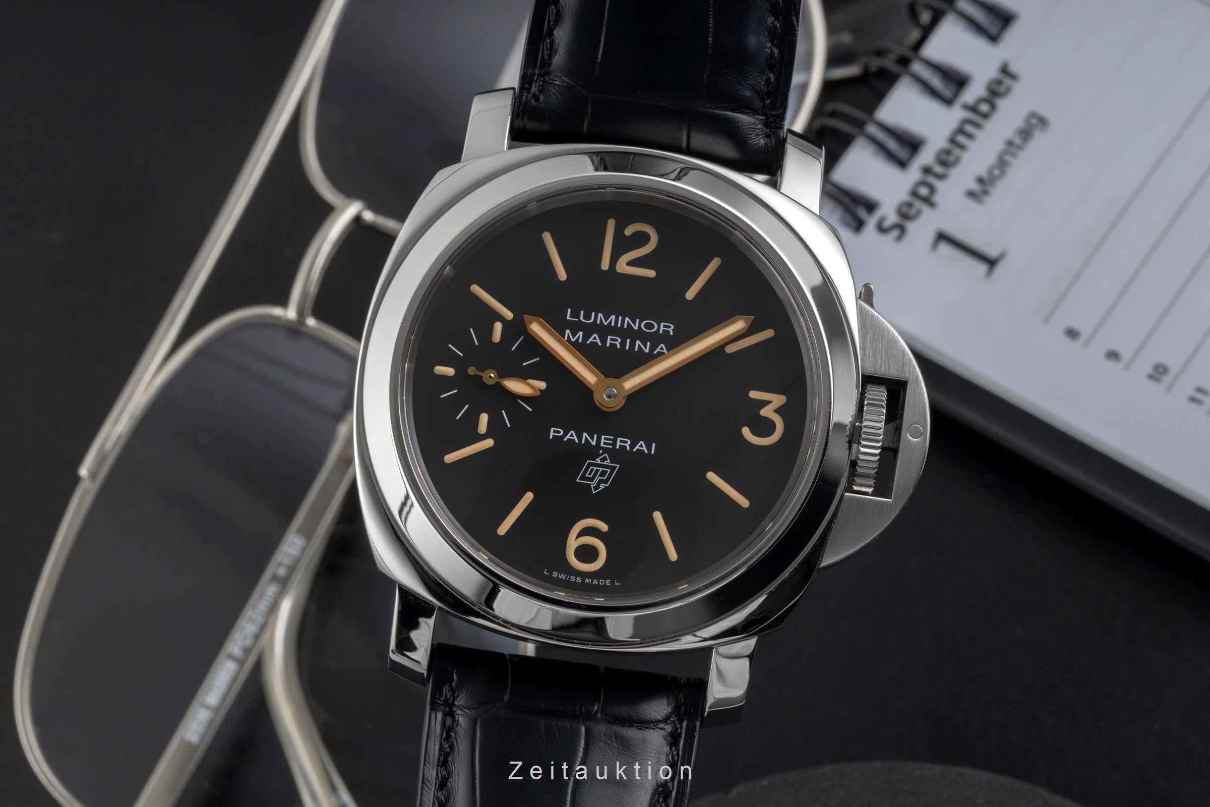 Panerai Luminor Marina Logo Tropical Handaufzug Ref: PAM00632 B&P 2018 [2605275]