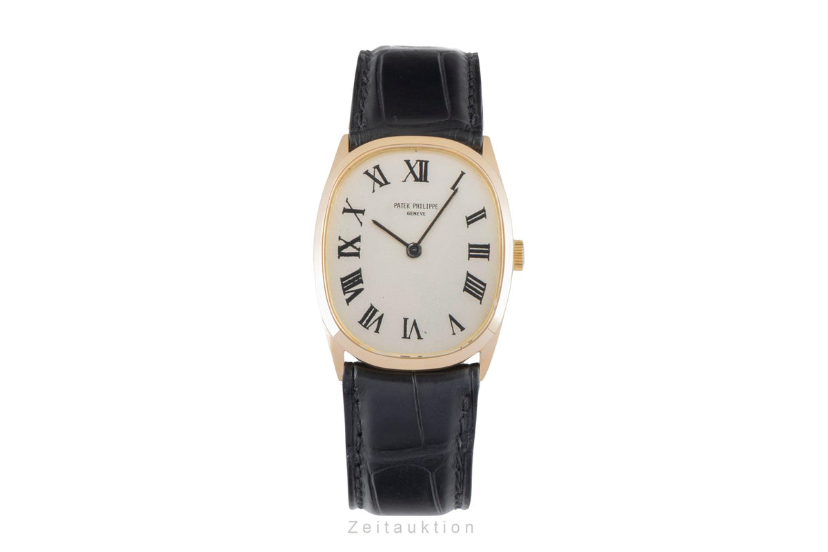 Patek Philippe Ellipse d´Or 18K (0,750) Gold Handaufzug Herren Ref 3546 Vintage  [2605282]