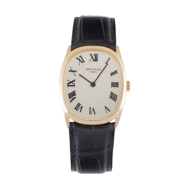Patek Philippe Ellipse d´Or 18K (0,750) Gold Handaufzug Herren Ref 3546 Vintage  [2605282]