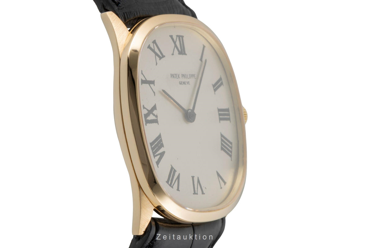Patek Philippe Ellipse d´Or 18K (0,750) Gold Handaufzug Herren Ref 3546 Vintage  [2605282]