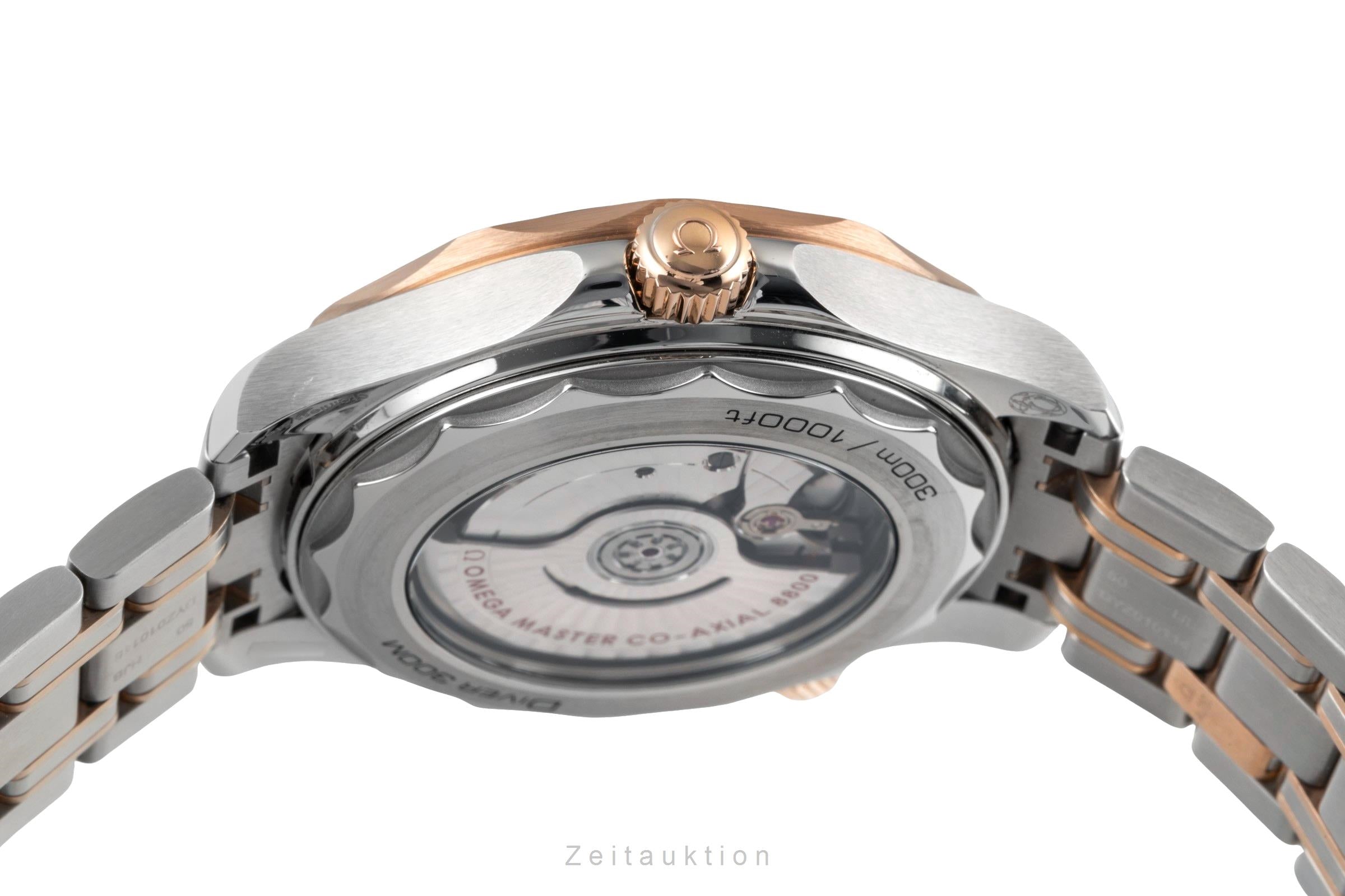 Omega Seamaster steel / gold automatic men's watch 210.20.42.20.01.001 LP: 14200EUR  [2605286]