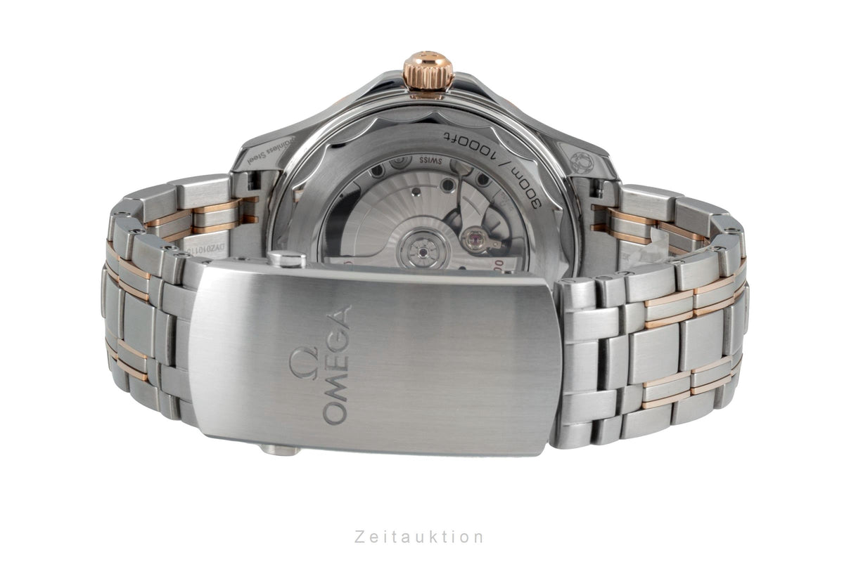 Omega Seamaster steel / gold automatic men's watch 210.20.42.20.01.001 LP: 14200EUR  [2605286]