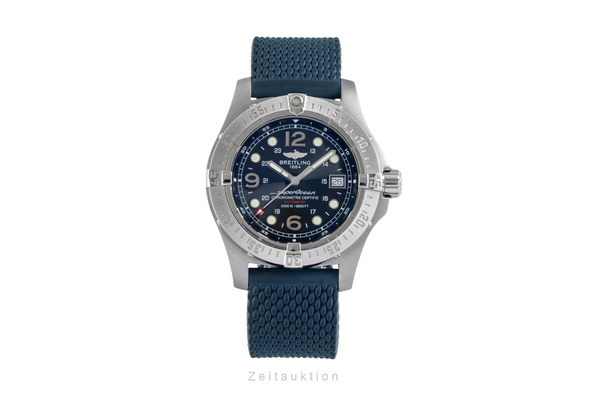 Breitling Superocean acciaio automatismo orologio da uomo A17390  [2605293]