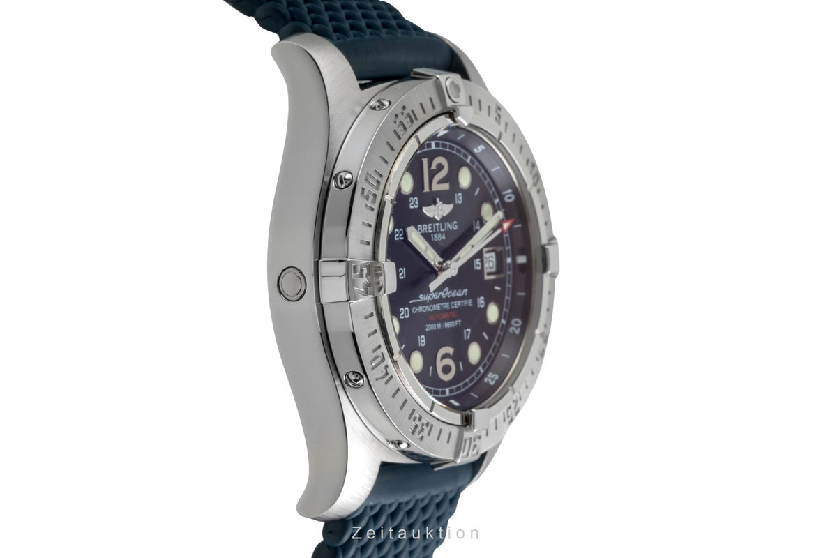 Breitling Superocean acciaio automatismo orologio da uomo A17390  [2605293]