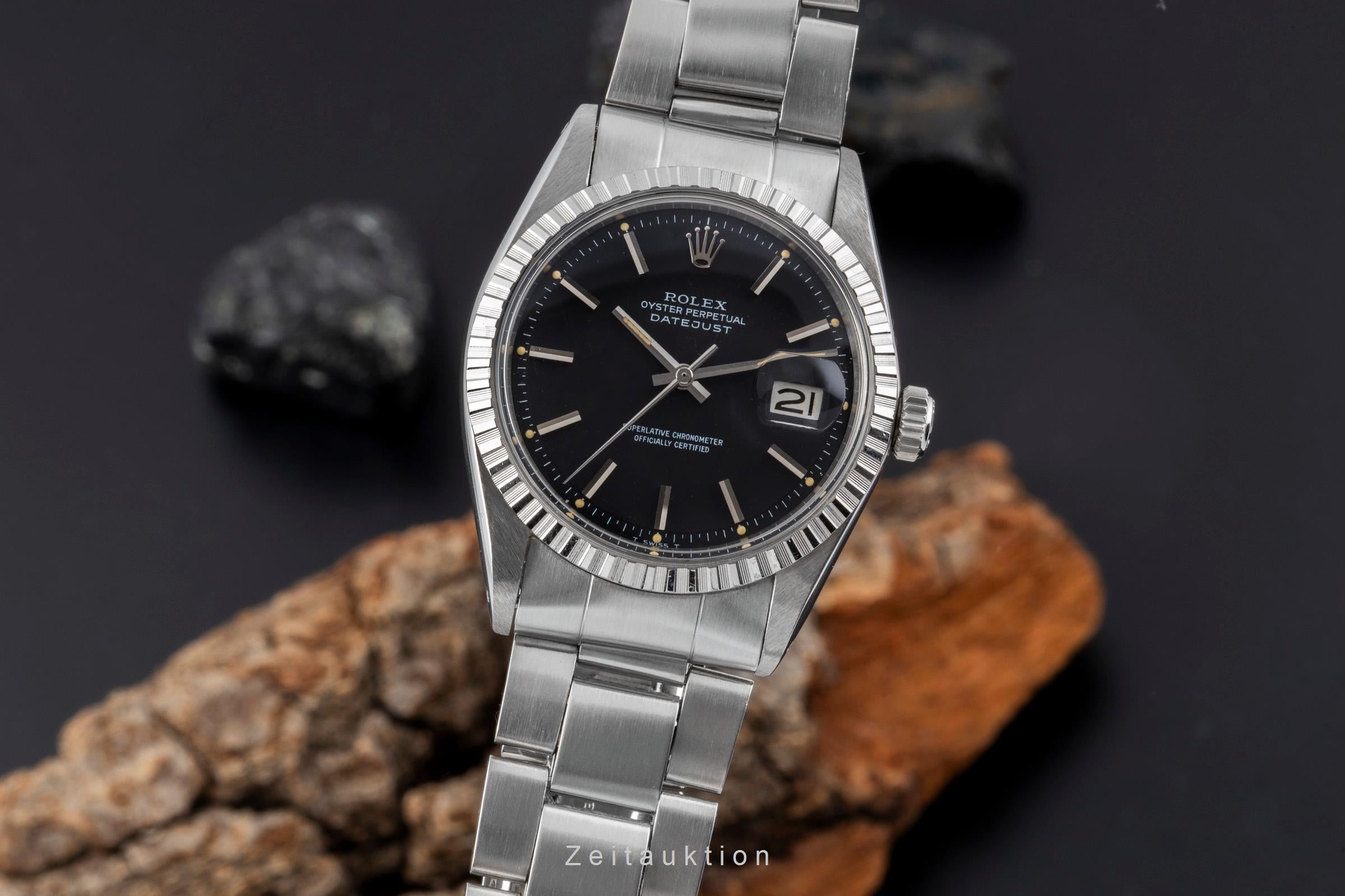 Rolex Datejust steel automatic men's watch 1603 Vintage  [2605295]