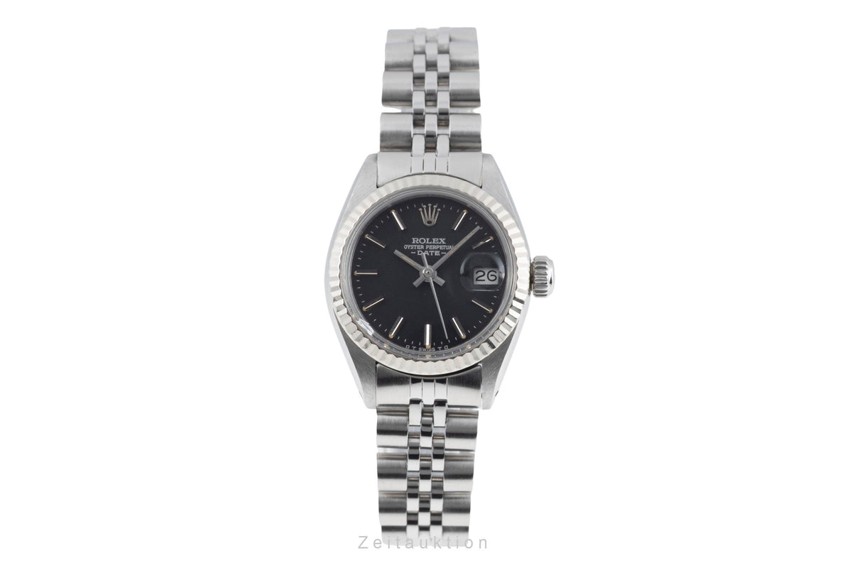 Rolex Lady Date steel / white gold automatic women's watch 6917 Vintage  [2605297]