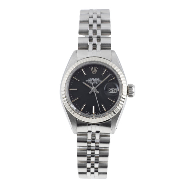 Rolex Lady Date steel / white gold automatic women's watch 6917 Vintage  [2605297]