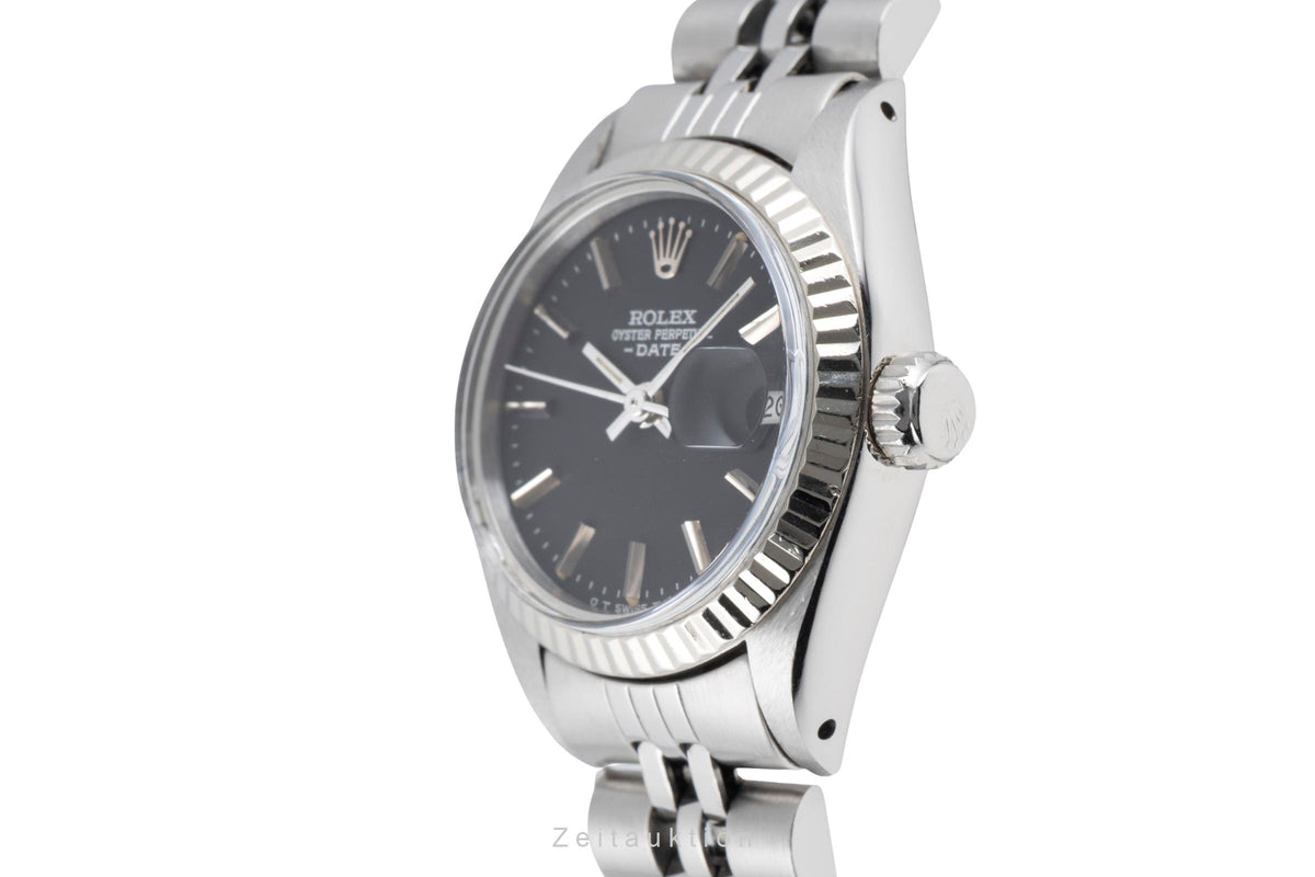 Rolex Lady Date steel / white gold automatic women's watch 6917 Vintage  [2605297]