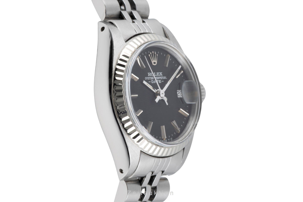 Rolex Lady Date steel / white gold automatic women's watch 6917 Vintage  [2605297]