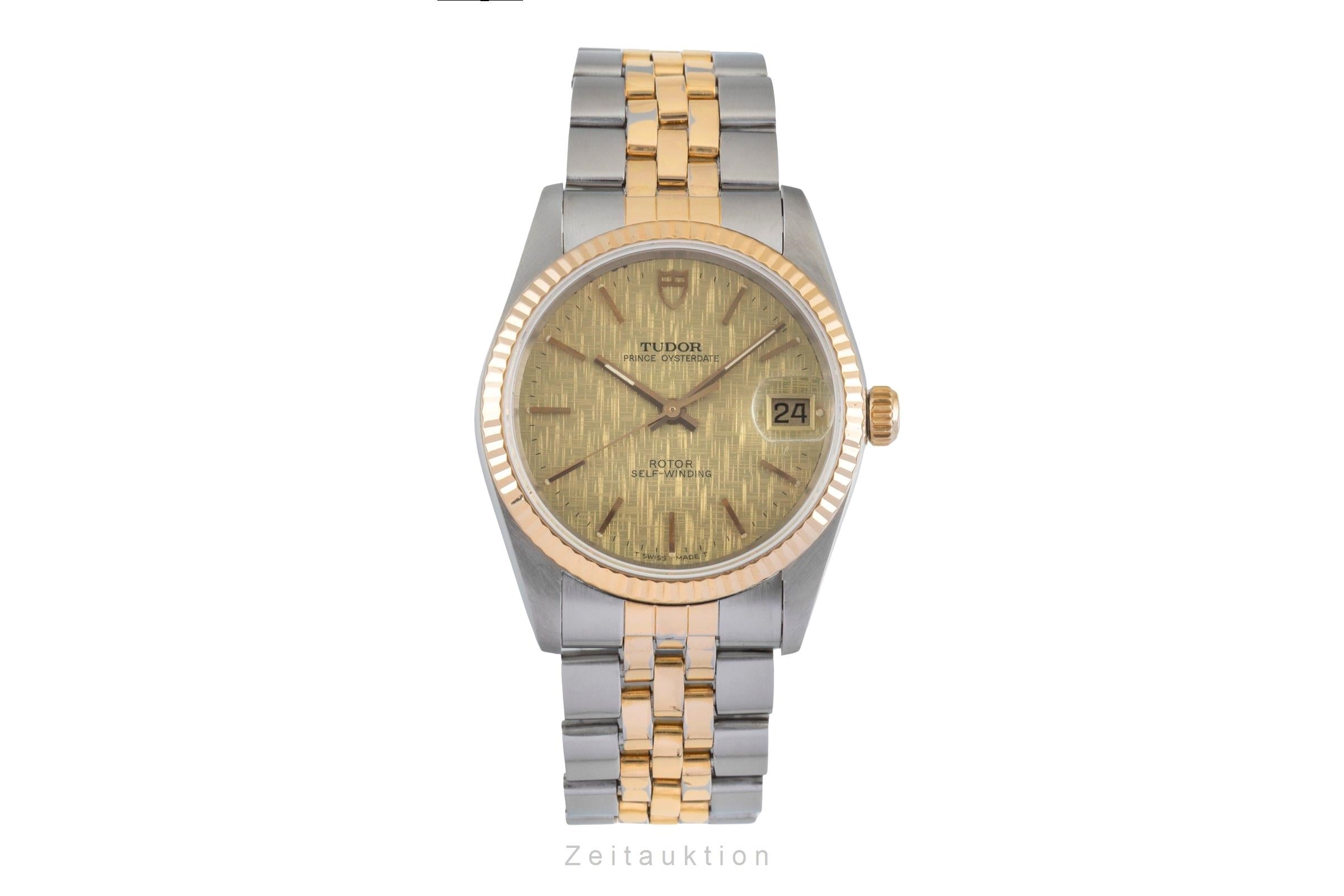 Tudor Prince Oysterdate acero / oro automático reloj para caballeros 74033  [2605302]