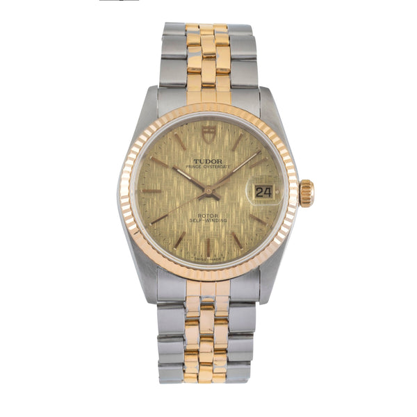 Tudor Prince Oysterdate acero / oro automático reloj para caballeros 74033  [2605302]