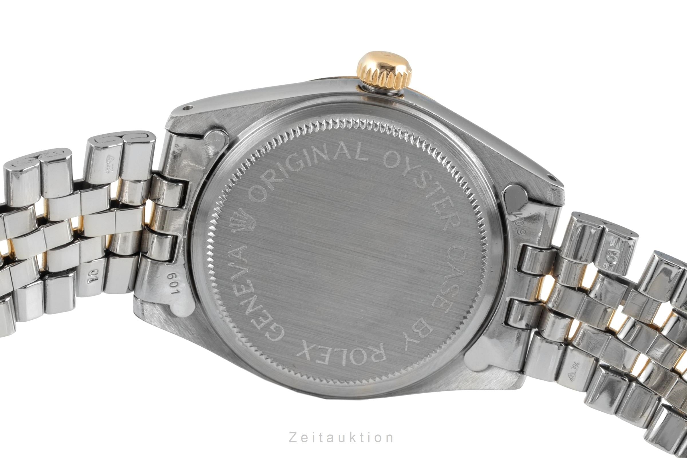 Tudor Prince Date Stahl / Gold Linen Dial Automatik Datum Herrenuhr Ref. 72033  [2605303]