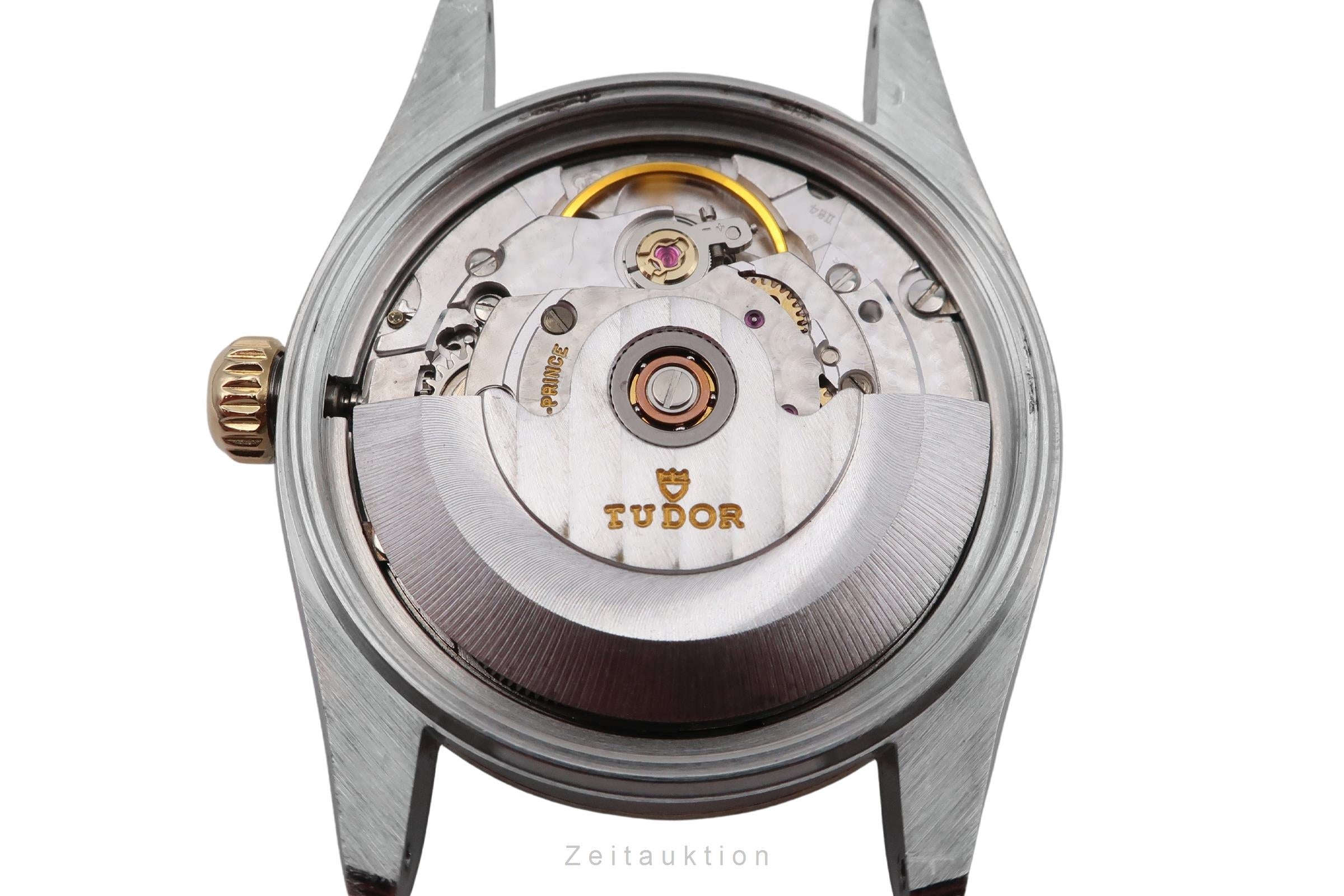 Tudor Prince Date Stahl / Gold Linen Dial Automatik Datum Herrenuhr Ref. 72033  [2605303]