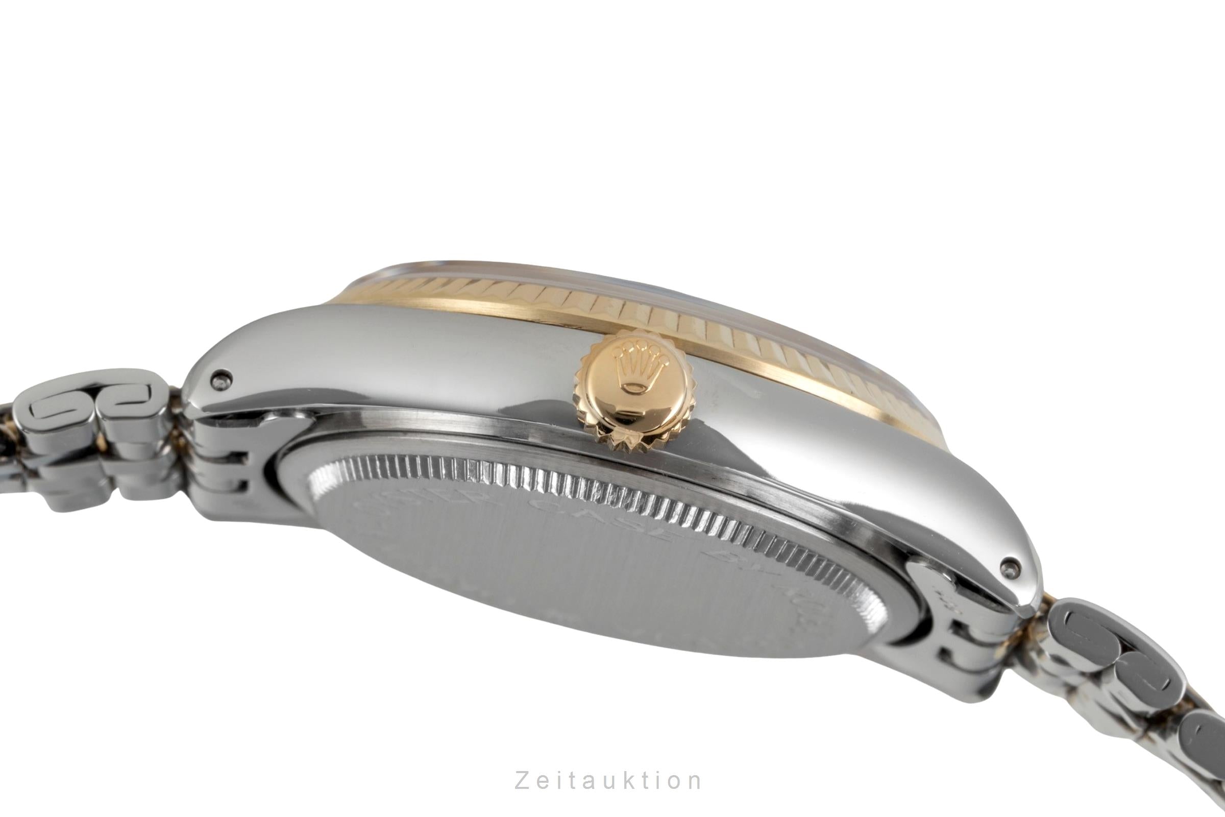 Tudor Prince Date Stahl / Gold Linen Dial Automatik Datum Herrenuhr Ref. 72033 [2605304]