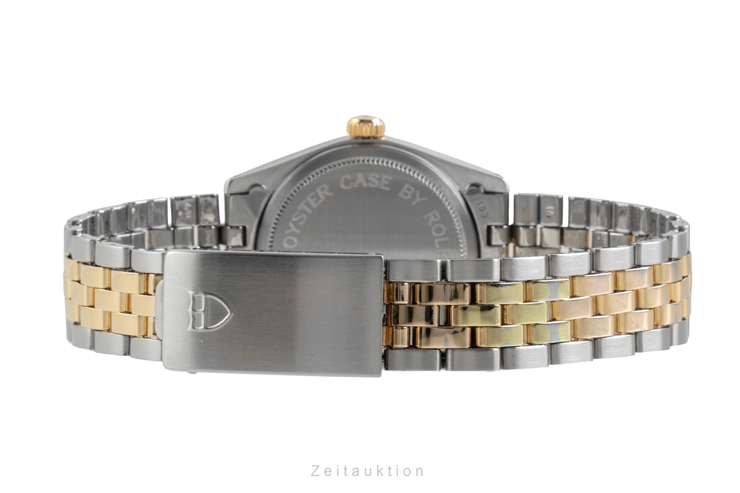 Tudor Prince Date Stahl / Gold Linen Dial Automatik Datum Herrenuhr Ref. 72033 [2605304]
