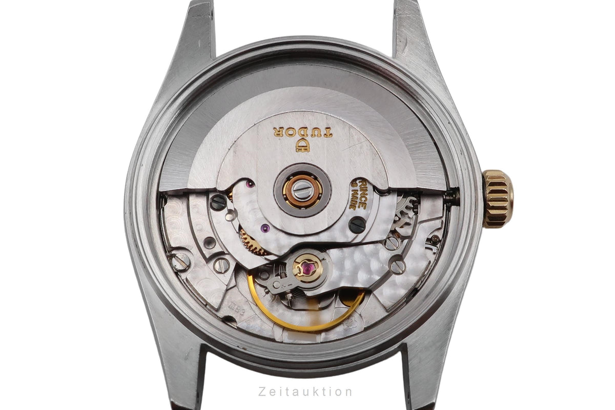 Tudor Prince Date Stahl / Gold Linen Dial Automatik Datum Herrenuhr Ref. 72033 [2605304]
