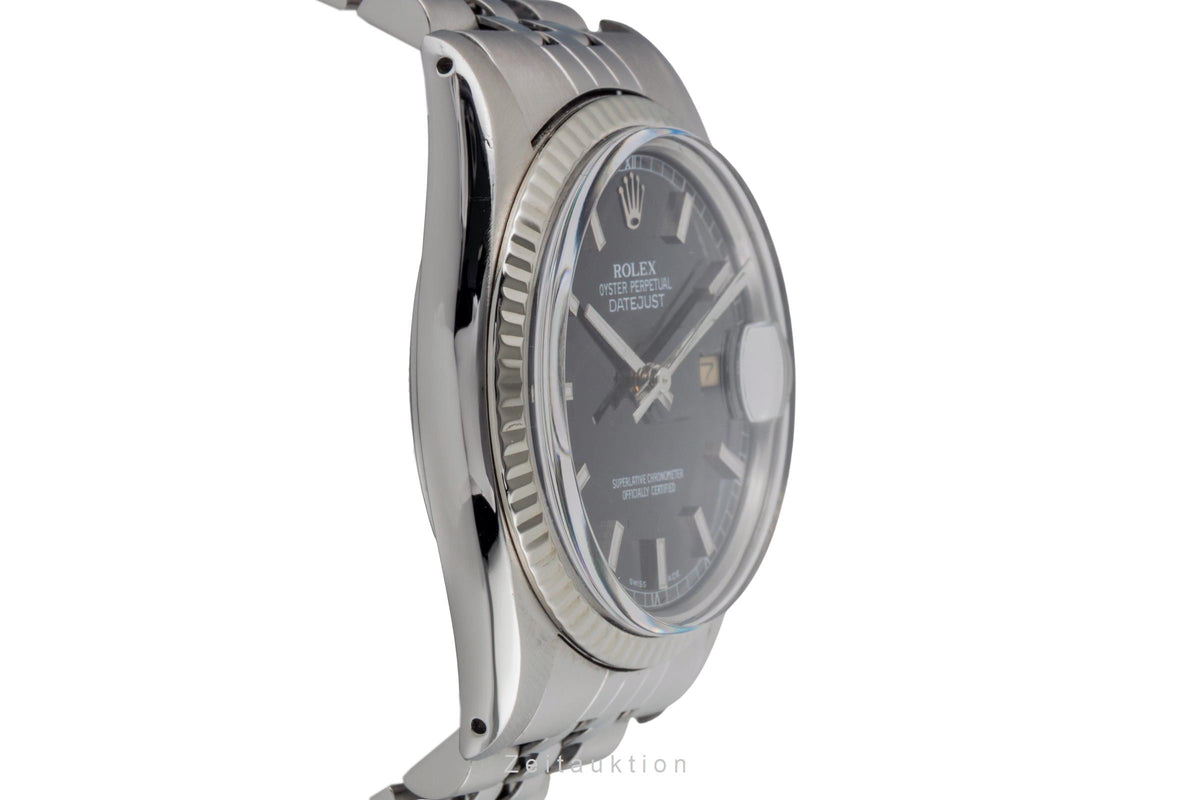Rolex Datejust steel / white gold automatic men's watch 16014  [2605310]