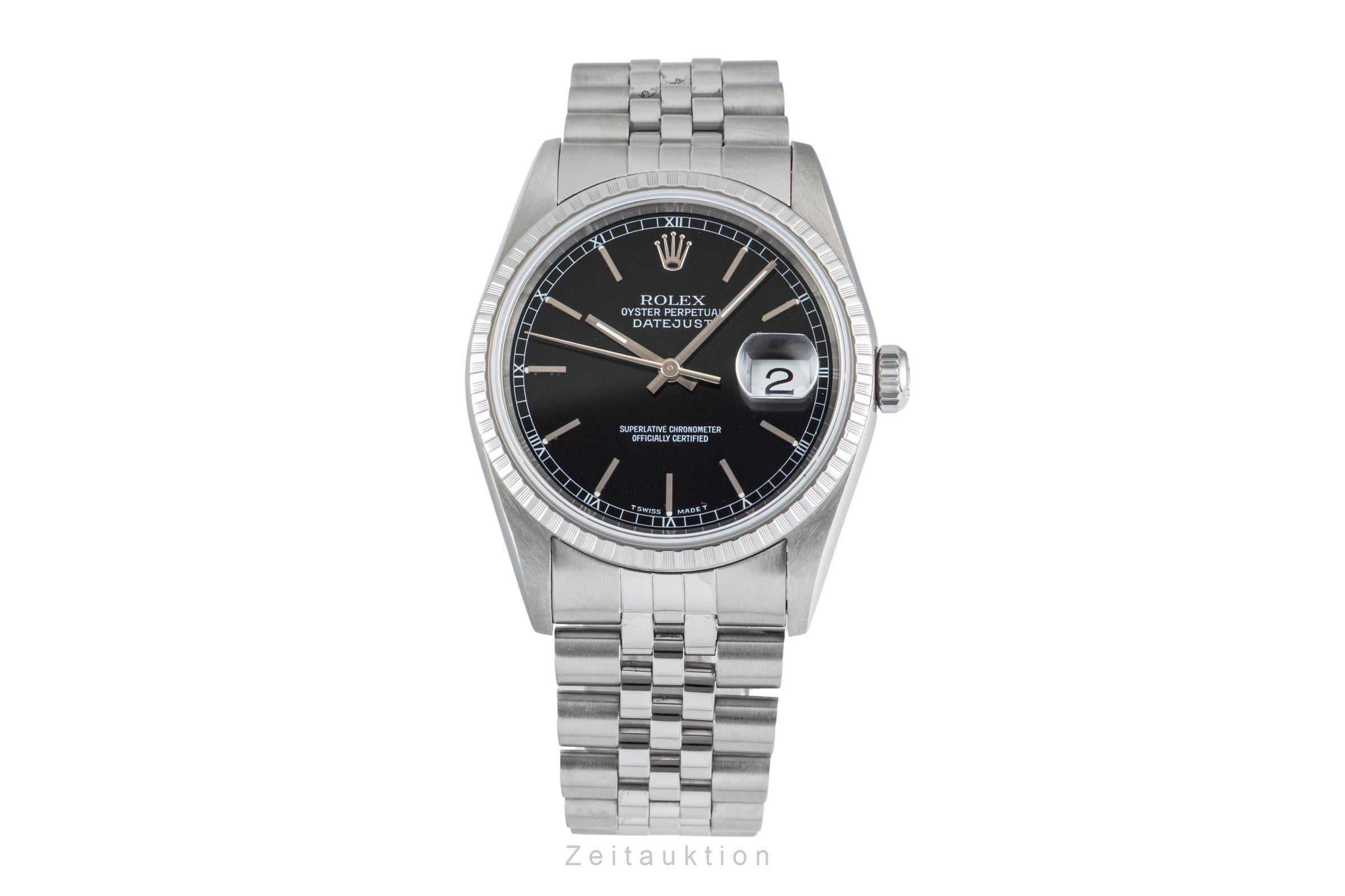 Rolex Datejust steel automatic men's watch 16220  [2605313]