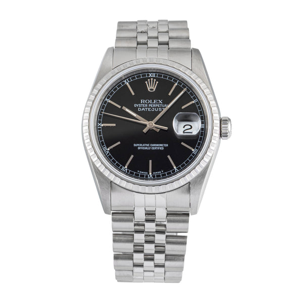 Rolex Datejust steel automatic men's watch 16220  [2605313]