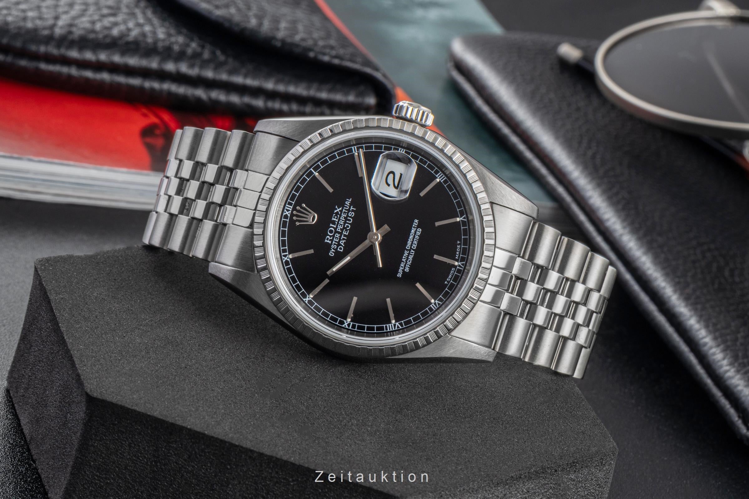 Rolex Datejust steel automatic men's watch 16220  [2605313]