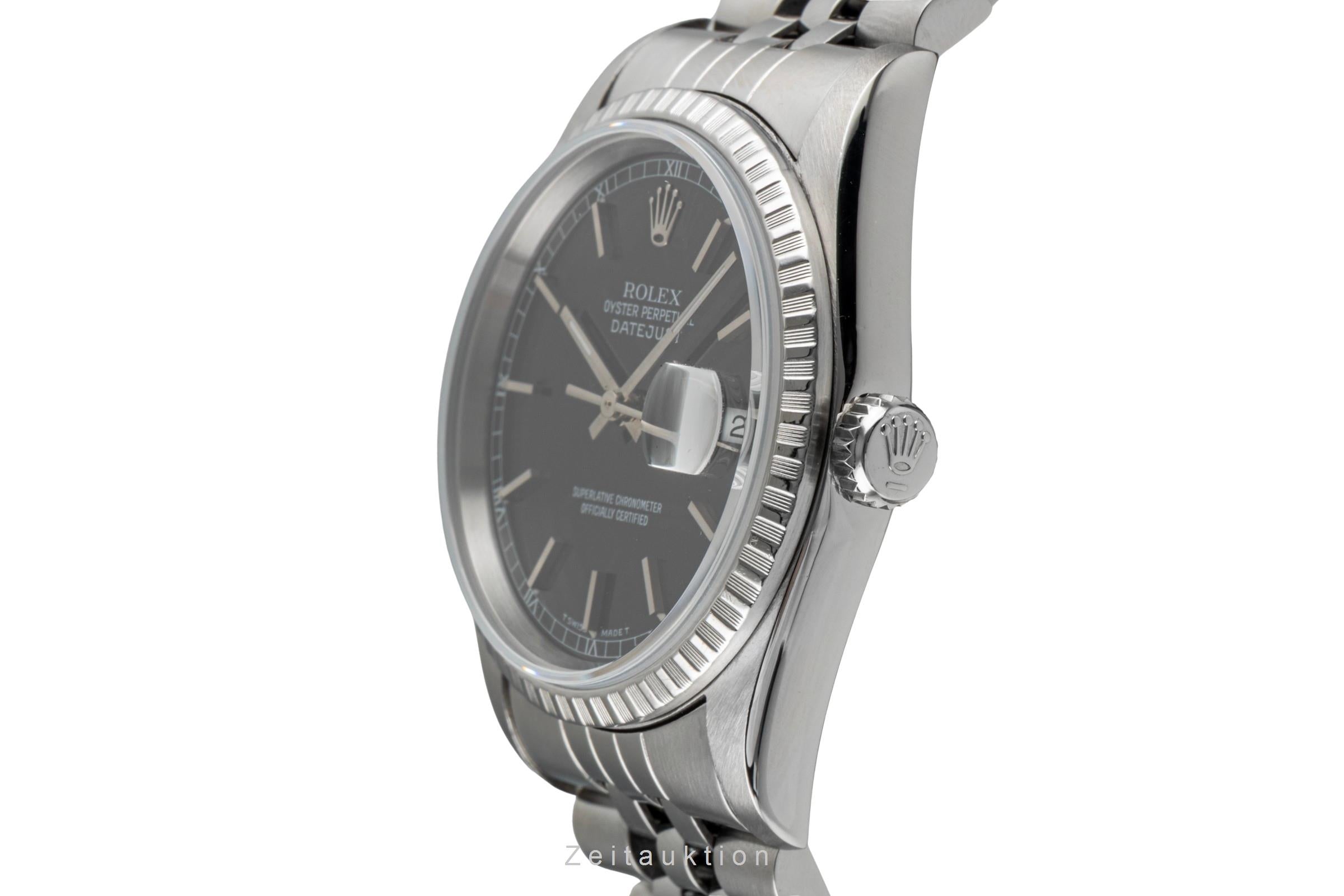 Rolex Datejust steel automatic men's watch 16220  [2605313]