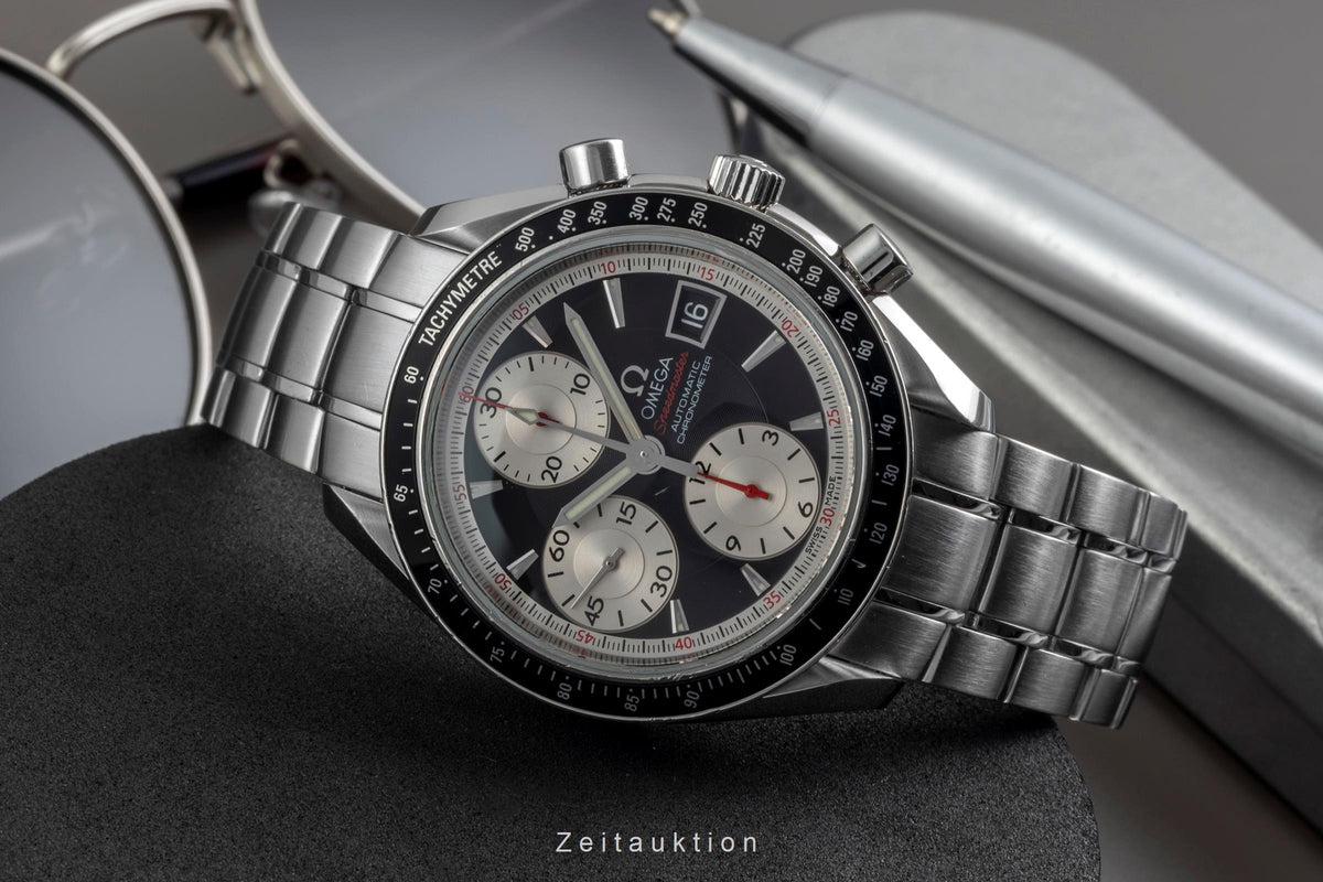 Omega Speedmaster Date Chronograph Stahl Automatik Ref. 3210.51.00 VP: 6100,- € [2605315]